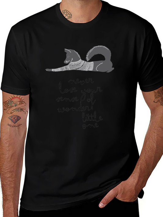 Never Lose Your Sense of Wonder Dog T-Shirt