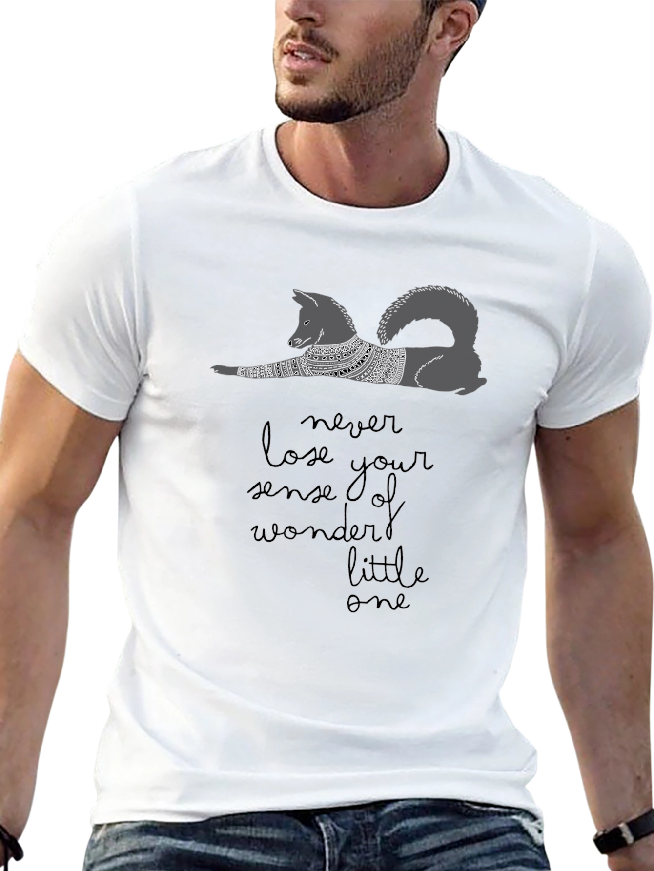 Never Lose Your Sense of Wonder Dog T-Shirt