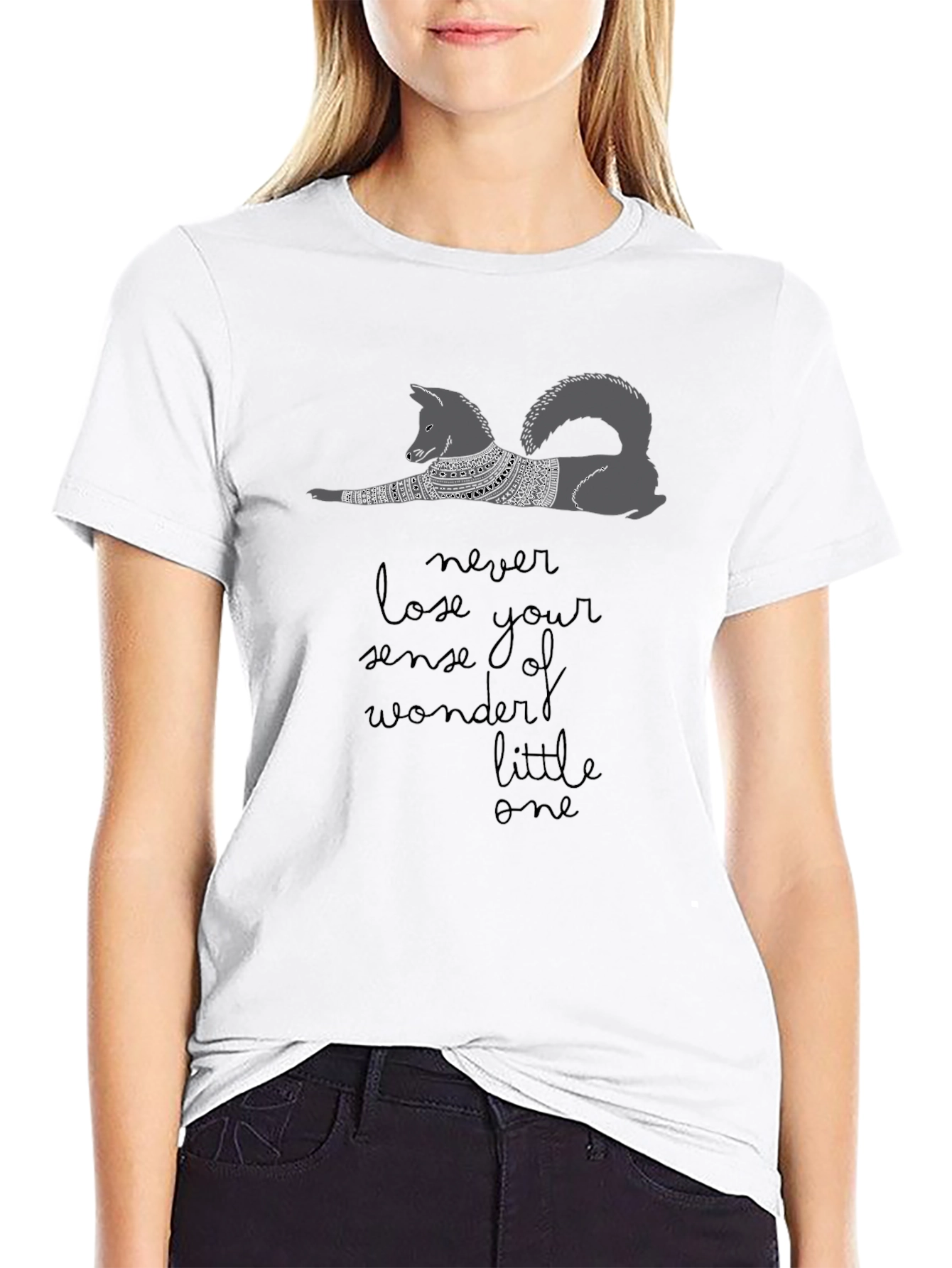 Never Lose Your Sense of Wonder Dog T-Shirt