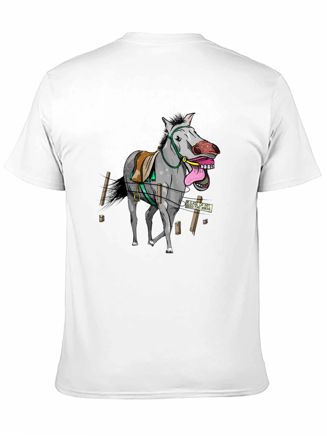 Funny Horse Graphic T-Shirt