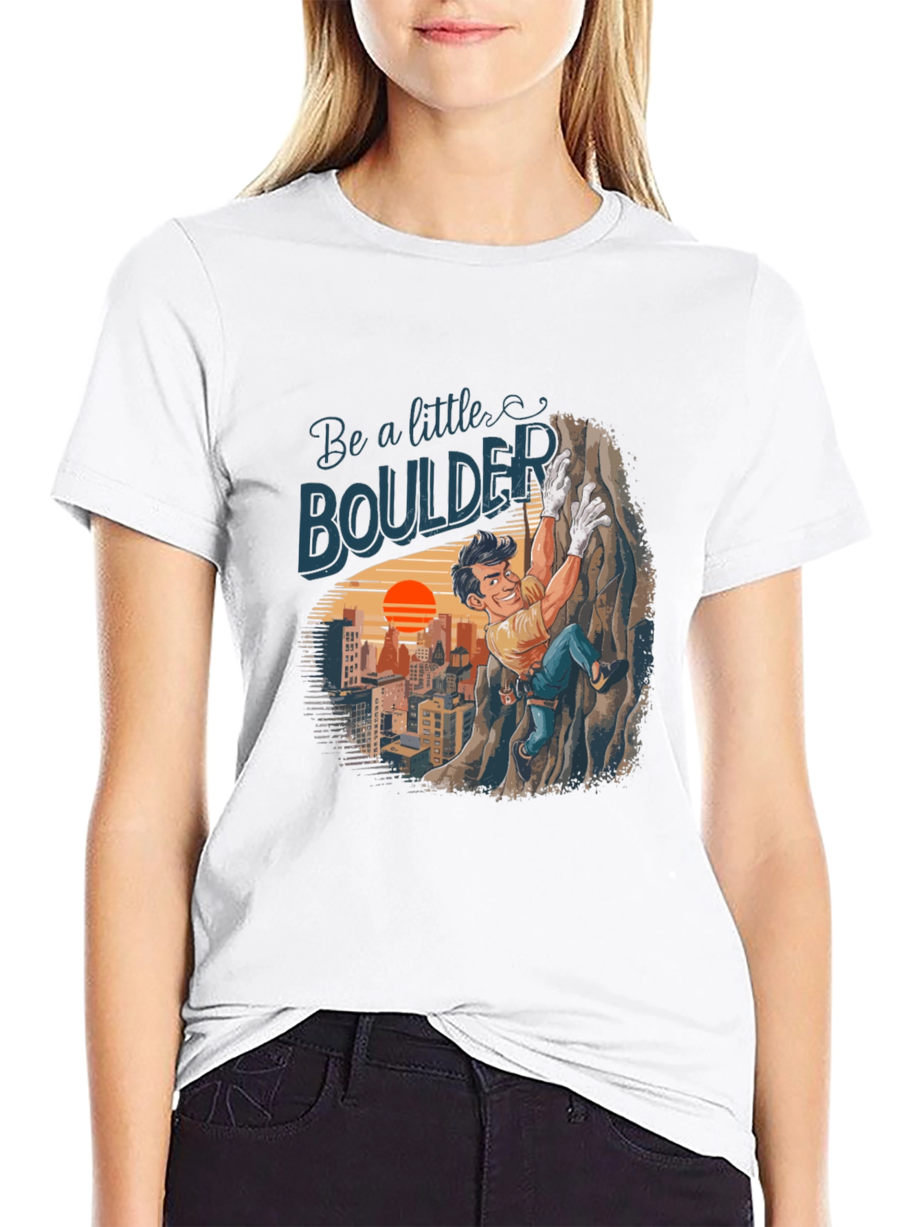 Be a Little Boulder Climbing T-Shirt