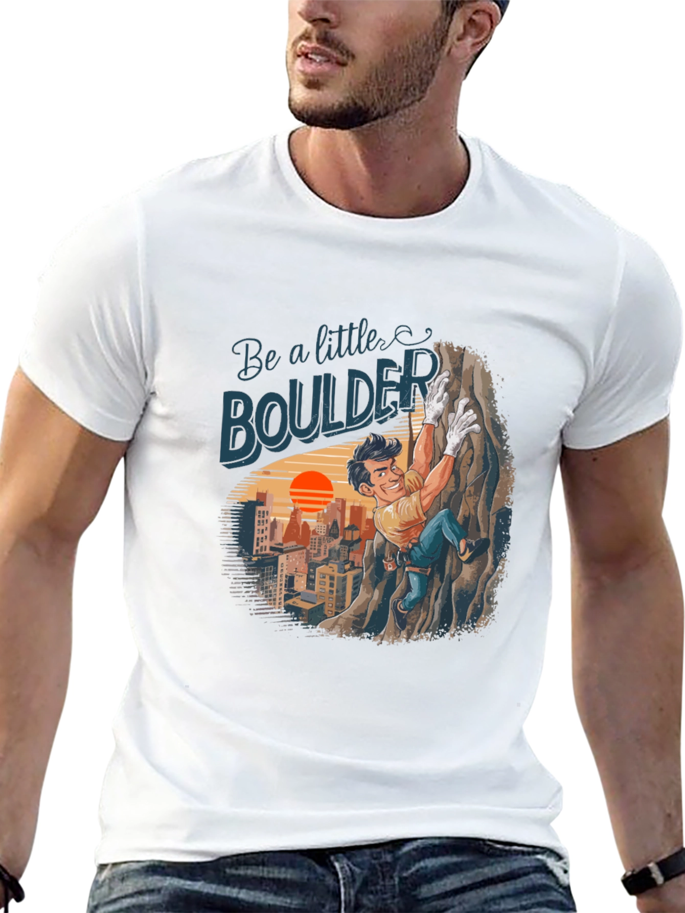 Be a Little Boulder Climbing T-Shirt