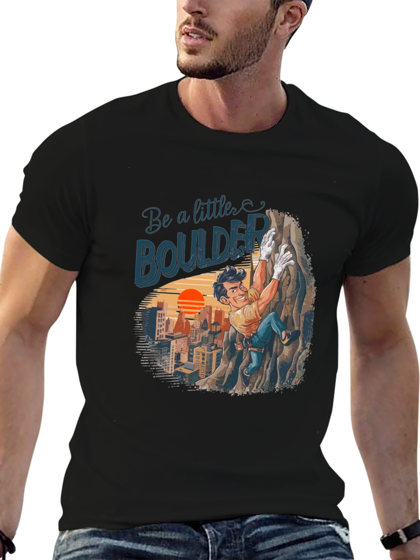 Be a Little Boulder Climbing T-Shirt