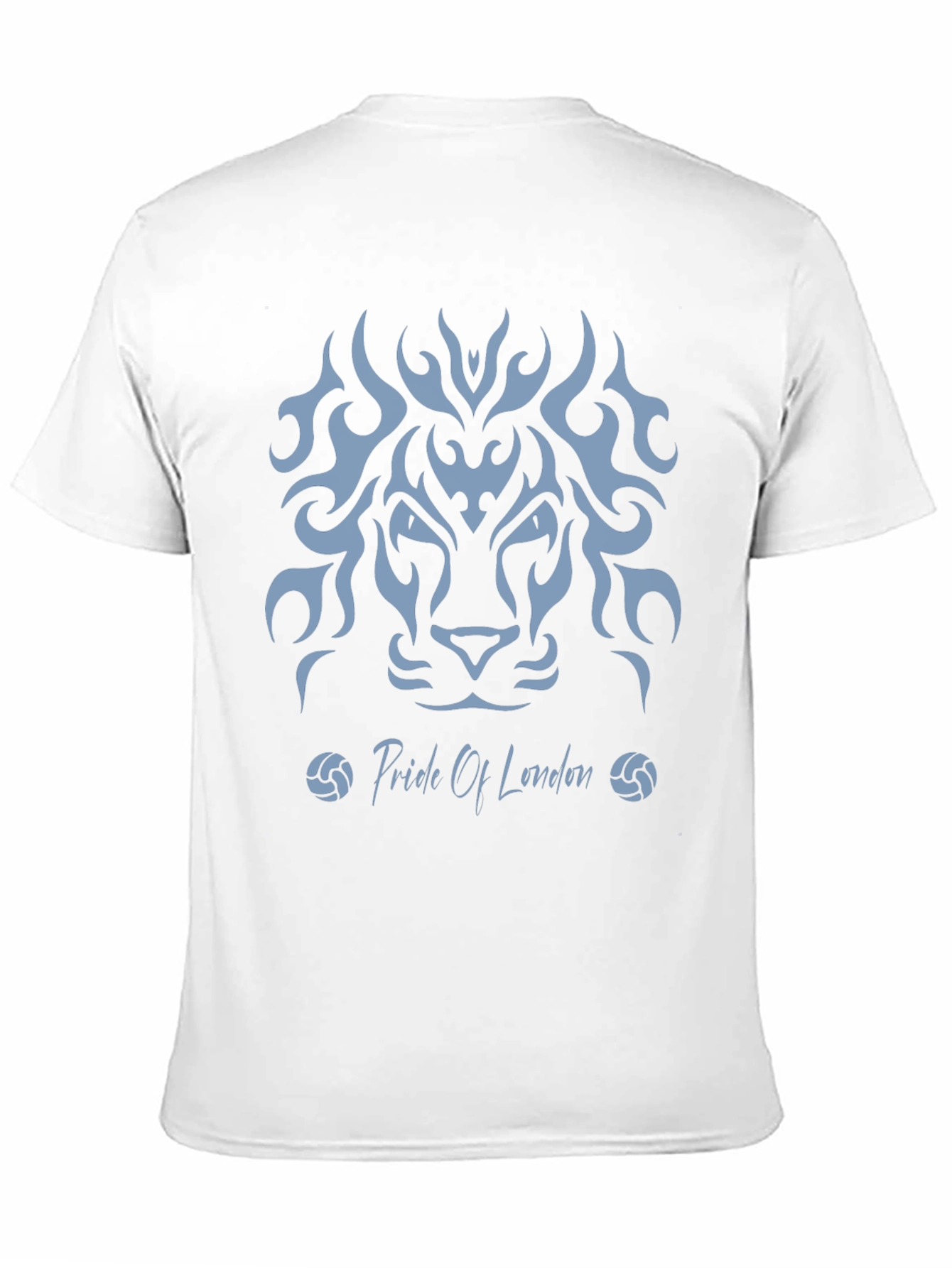 Pride Of London Mens Black T-Shirt - Lion Design