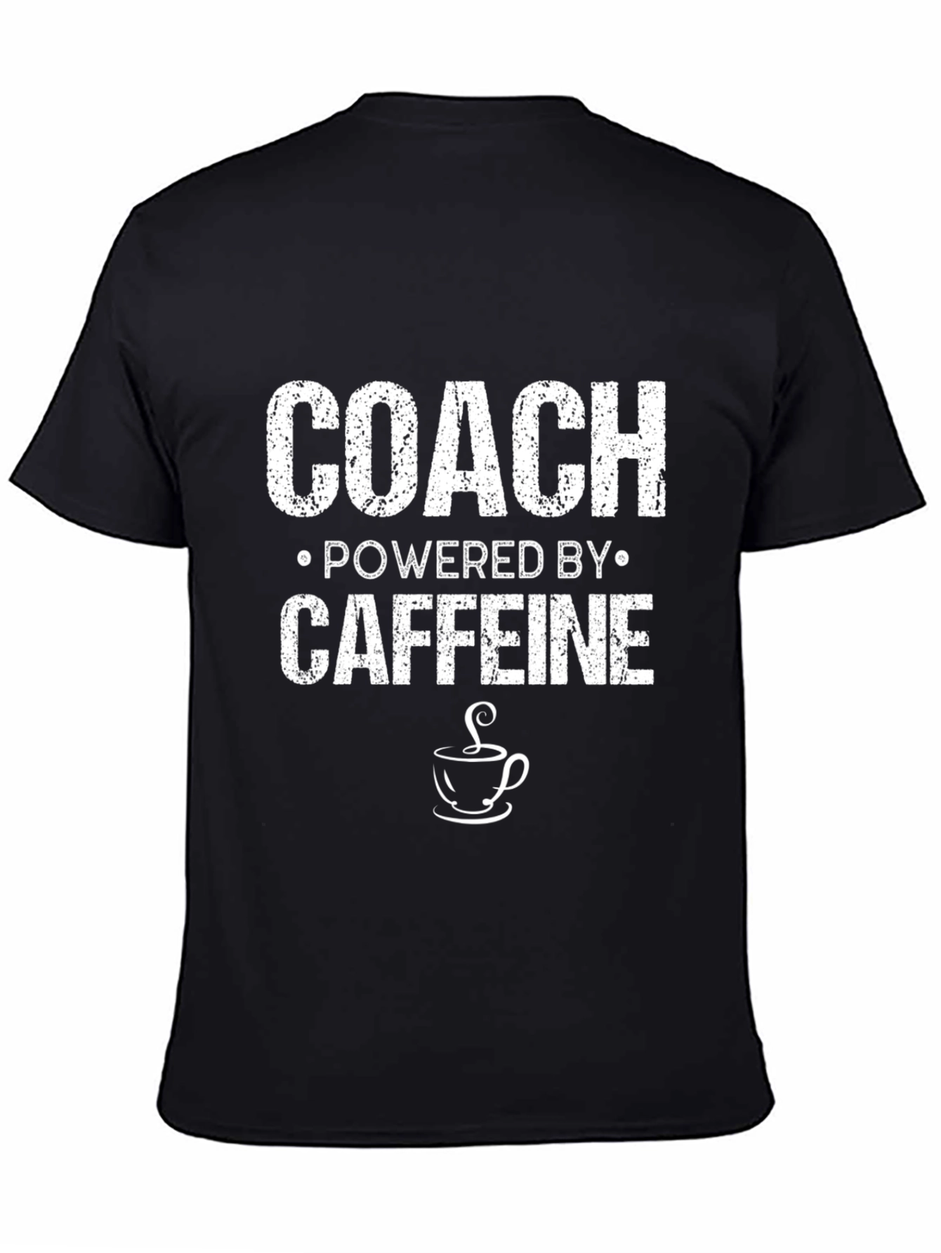 Coach Powered by Caffeine Black T-Shirt