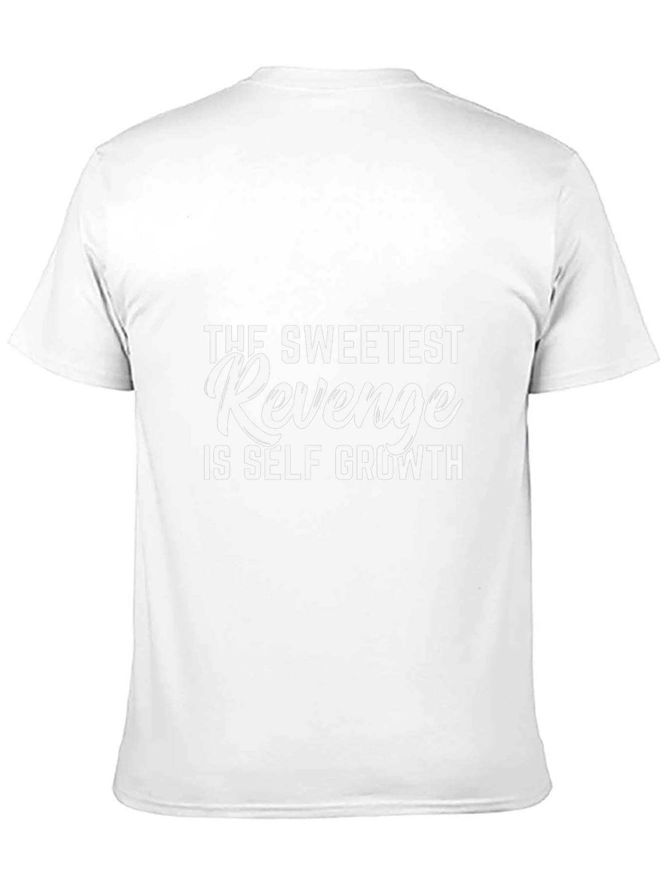 Sweetest Revenge Self Growth Black T-Shirt