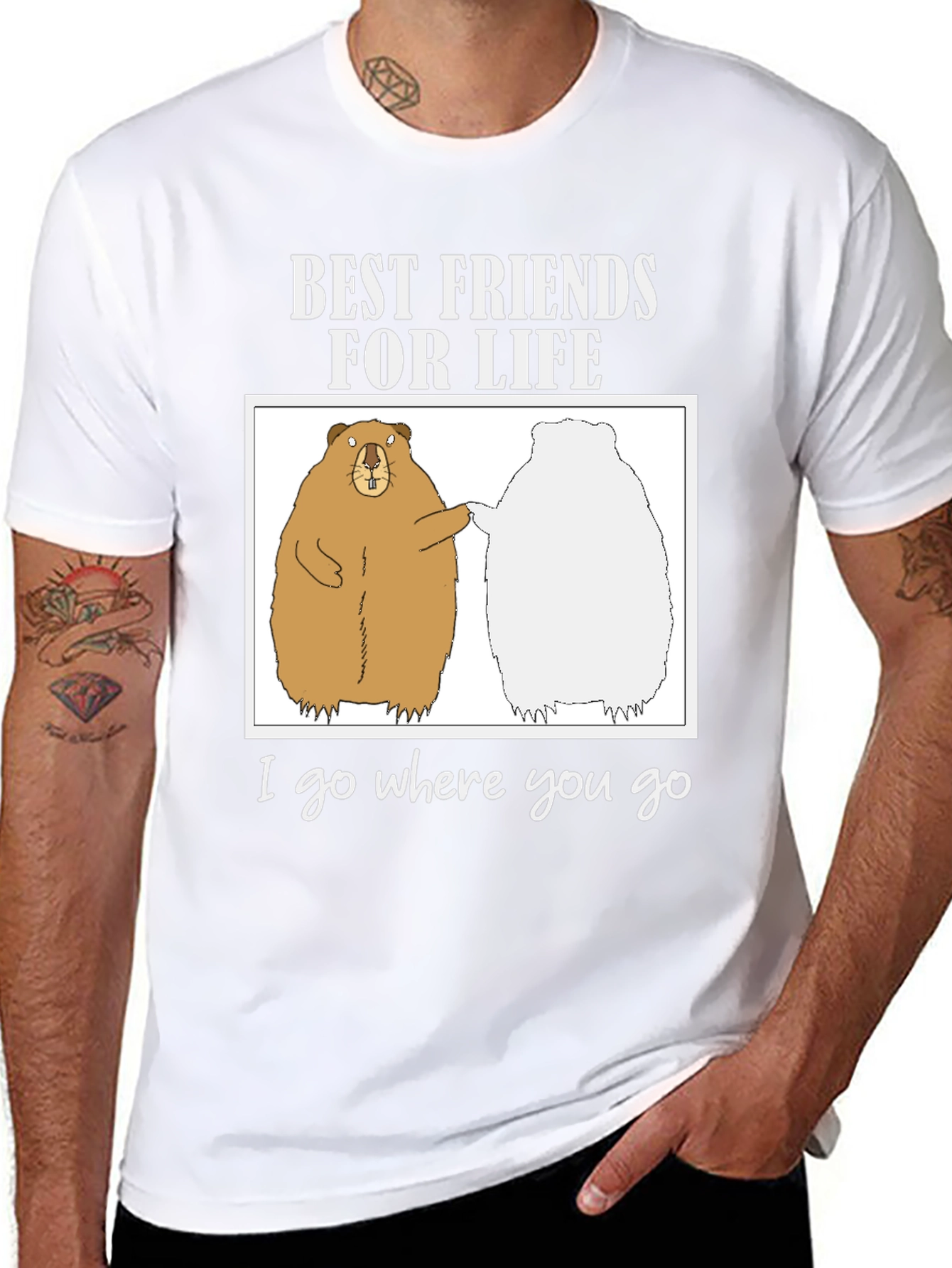 Best Friends for Life Graphic Tee - Unisex