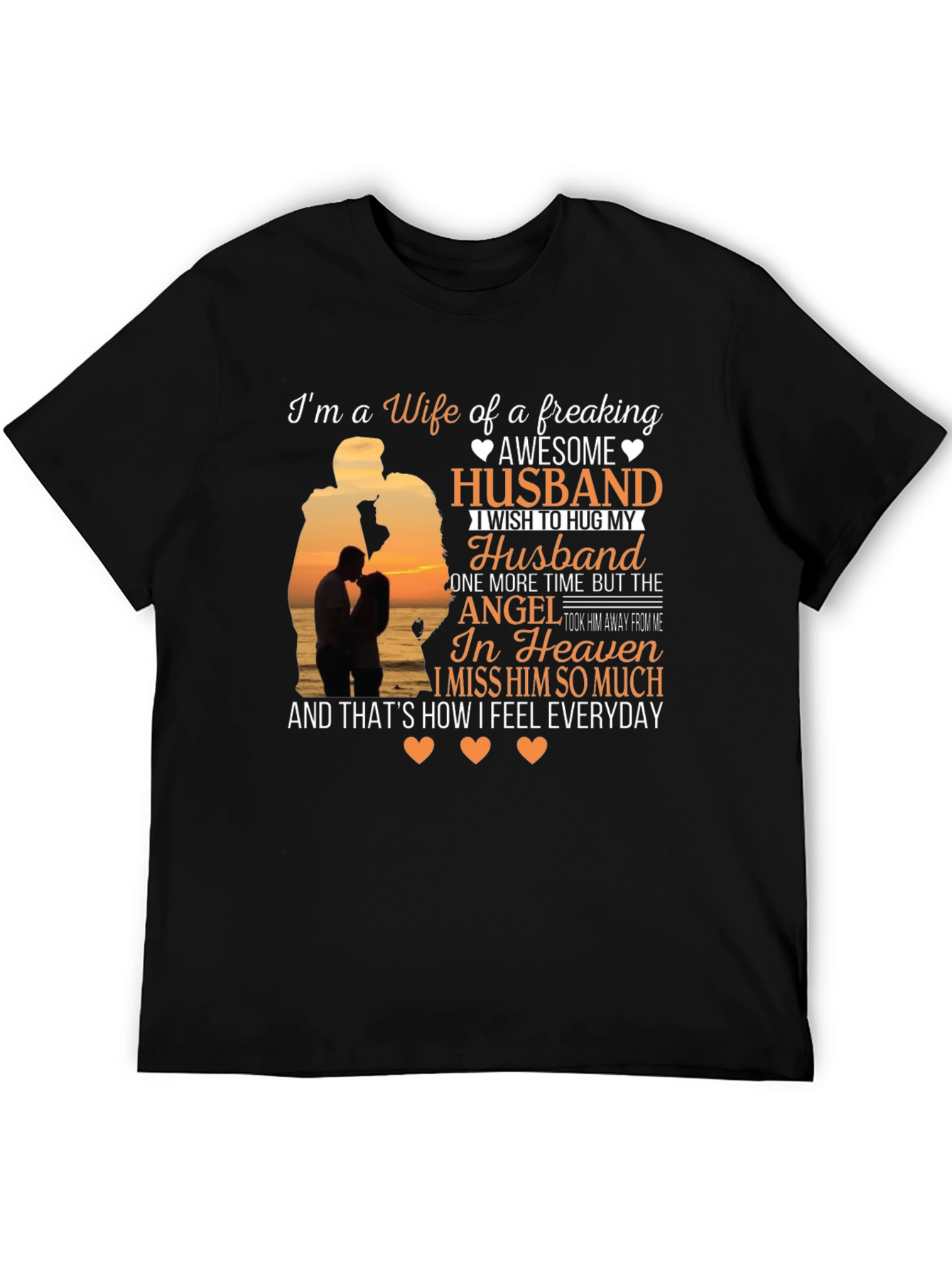 Wife Of A Freaking Awesome Husband T-Shirt