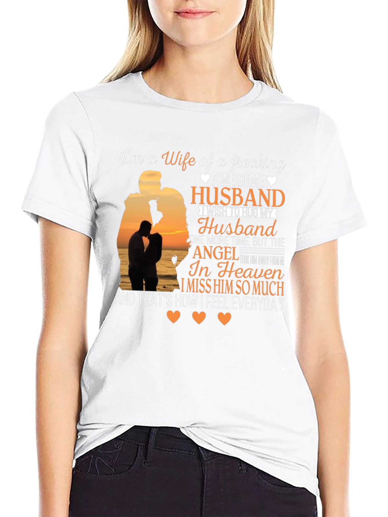 Wife Of A Freaking Awesome Husband T-Shirt