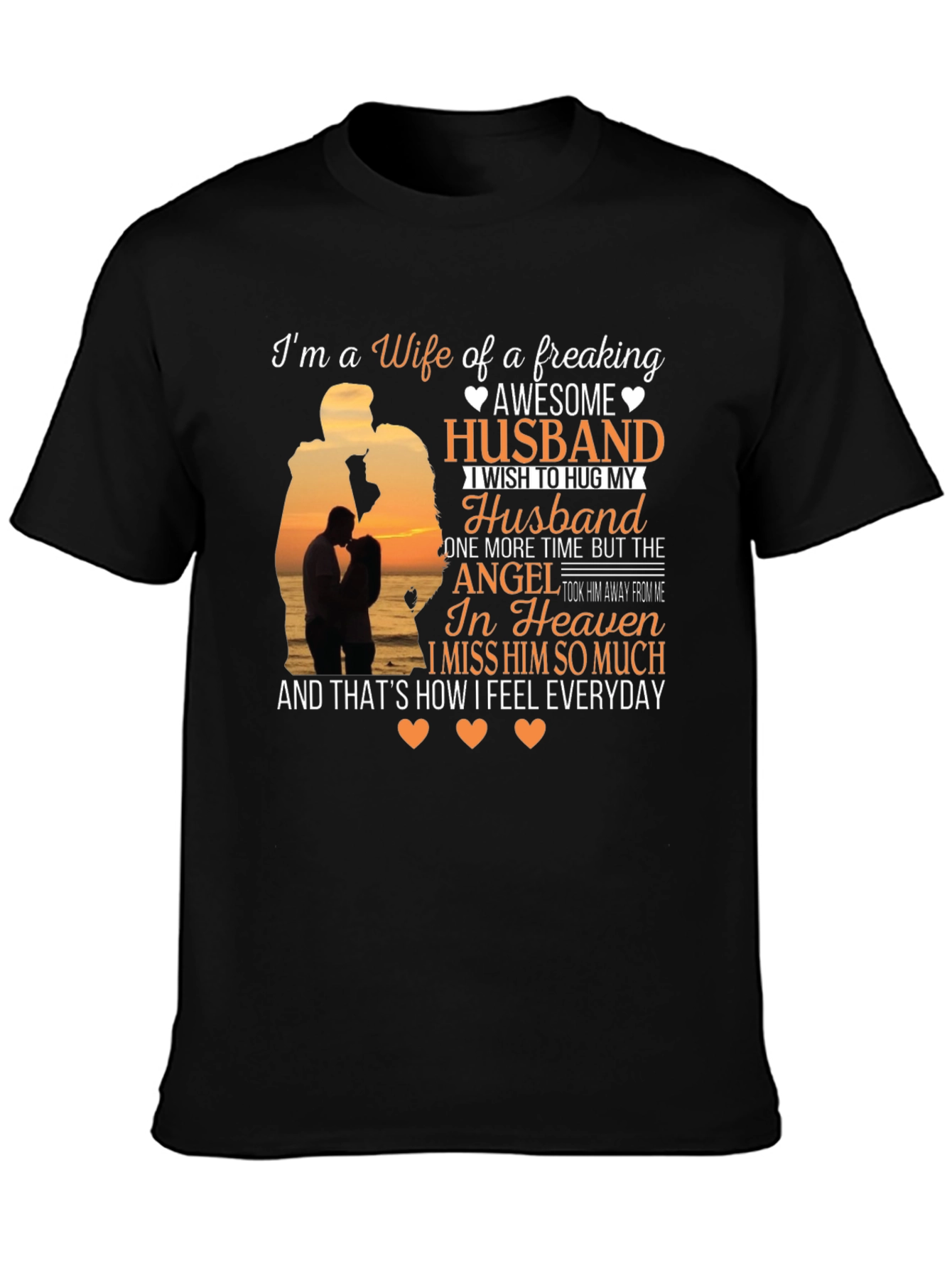 Wife Of A Freaking Awesome Husband T-Shirt
