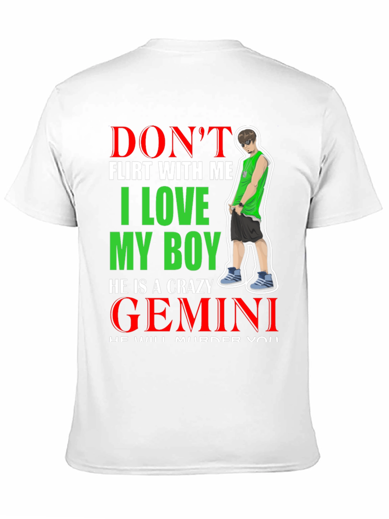 Dont Flirt with Me Gemini T-Shirt