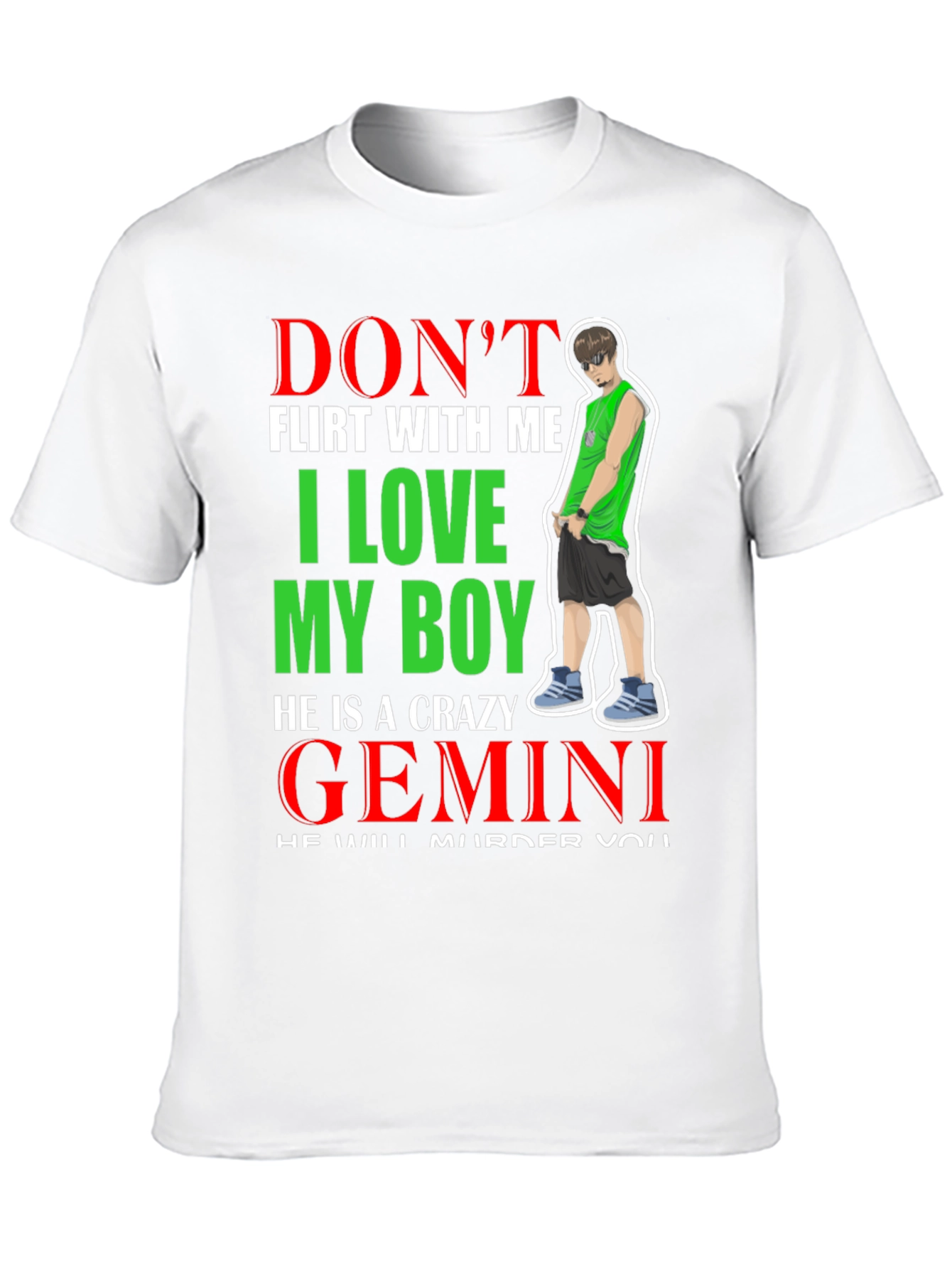 Dont Flirt with Me Gemini T-Shirt