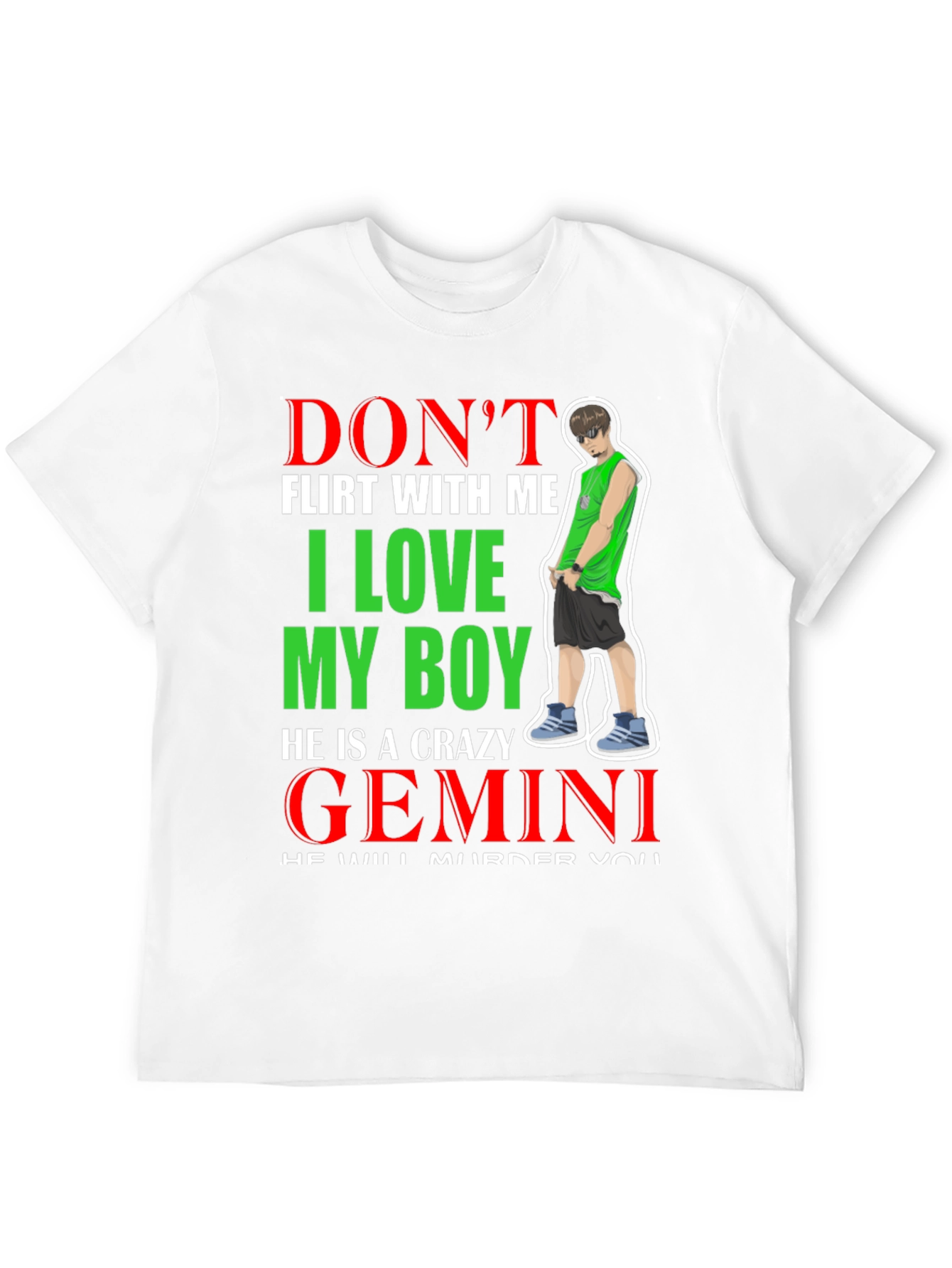 Dont Flirt with Me Gemini T-Shirt