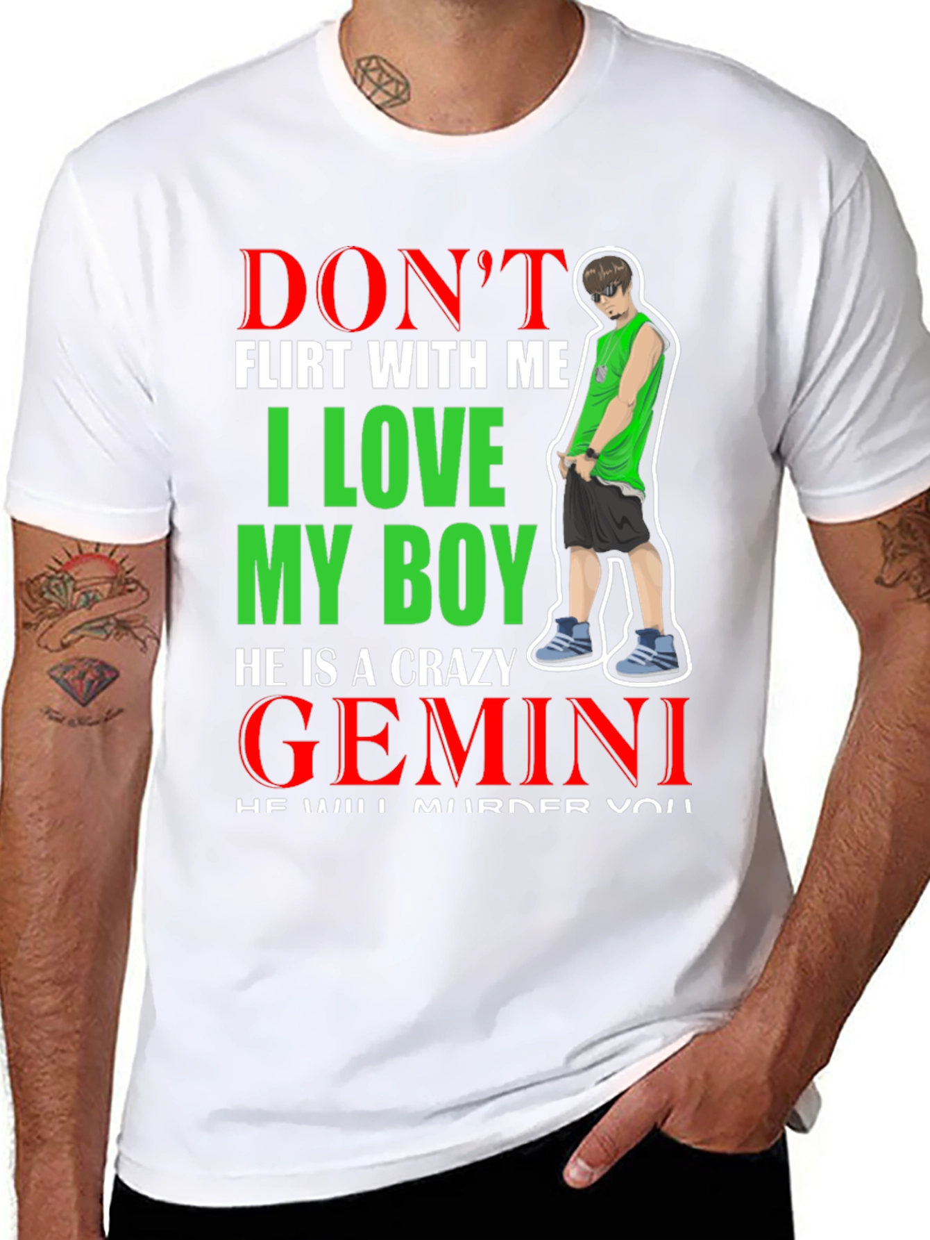 Dont Flirt with Me Gemini T-Shirt