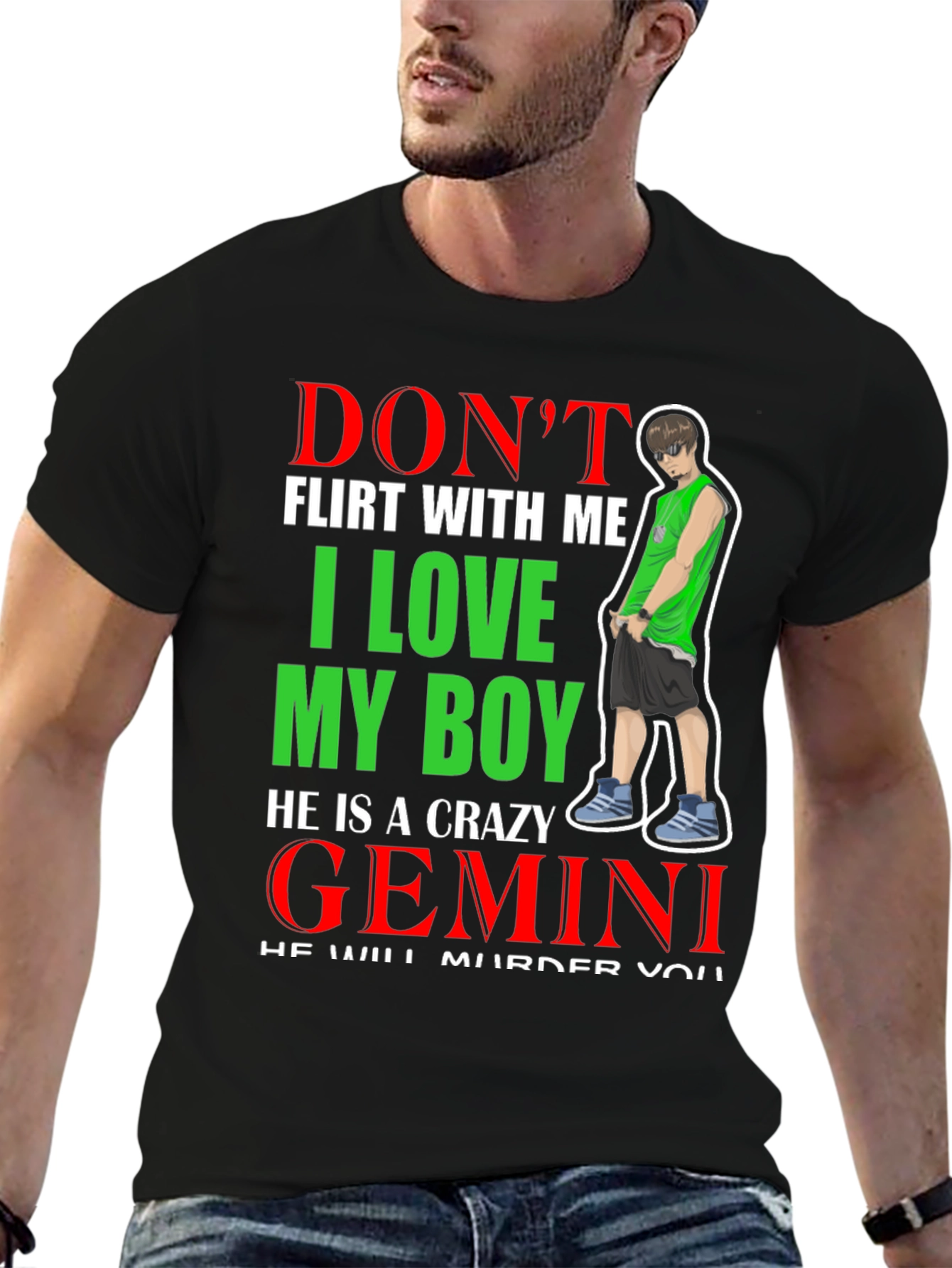 Dont Flirt with Me Gemini T-Shirt