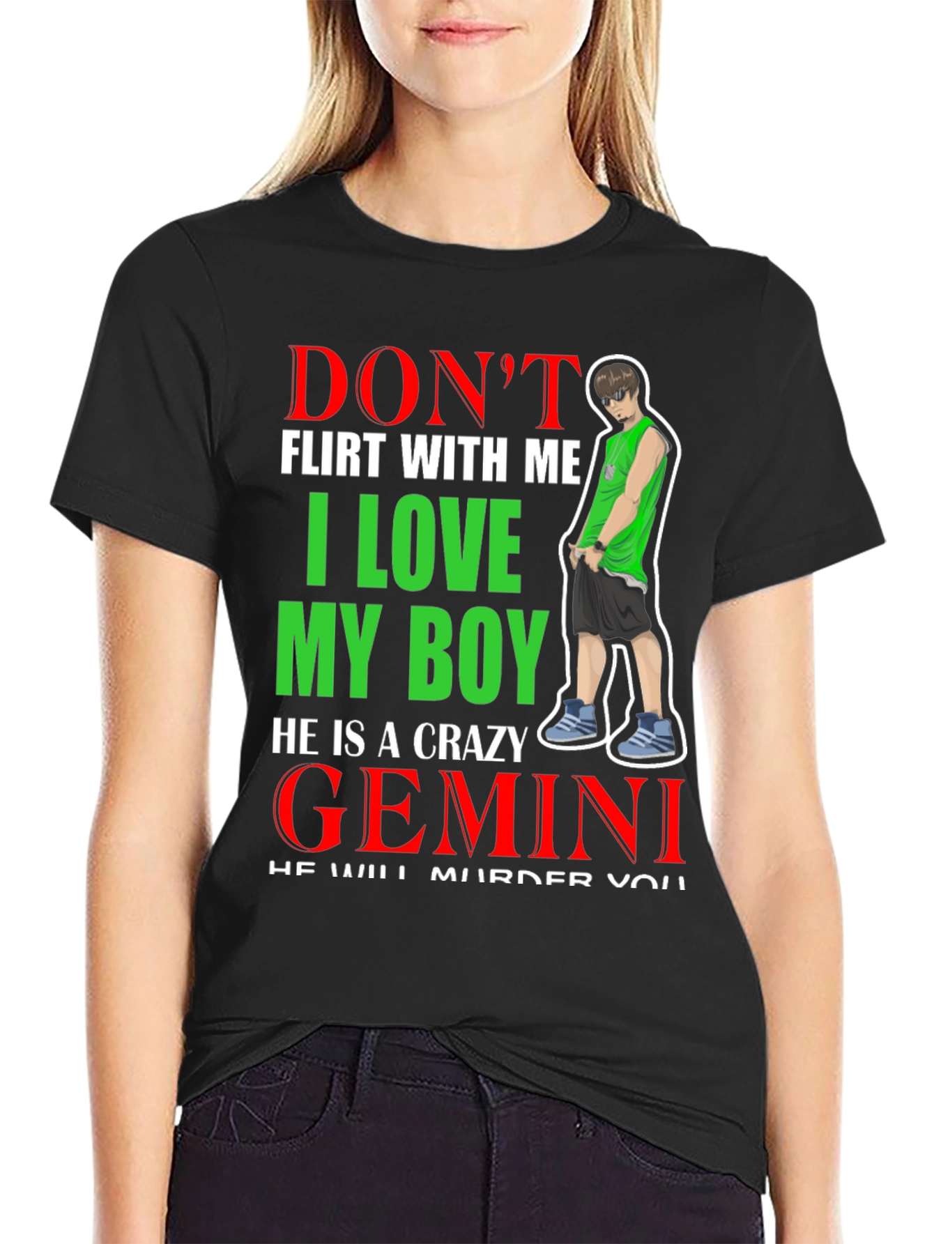Dont Flirt with Me Gemini T-Shirt