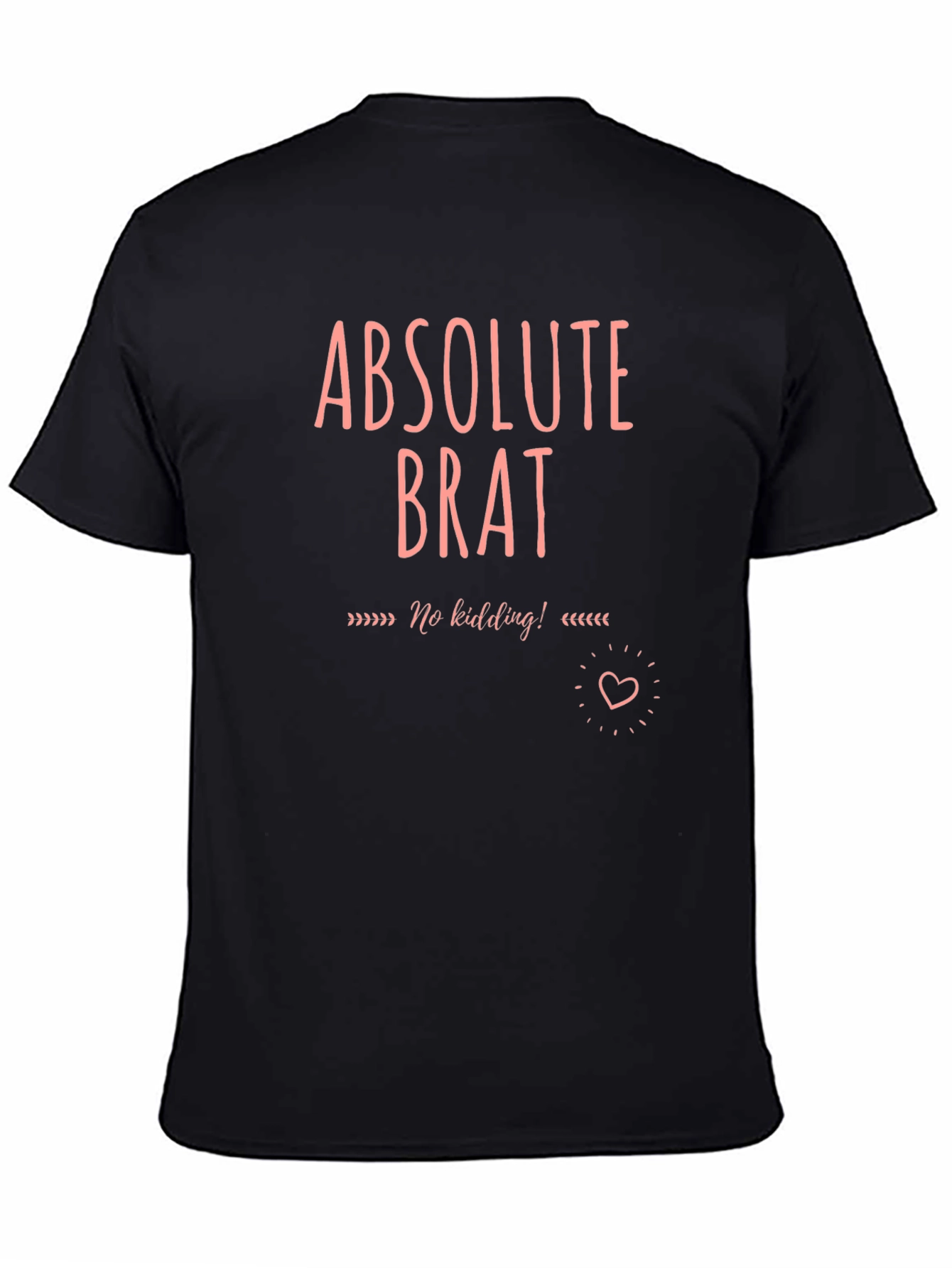 Absolute Brat Graphic Tee - Mens Black T-Shirt