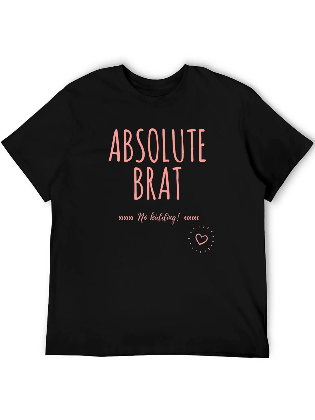 Absolute Brat Graphic Tee - Mens Black T-Shirt