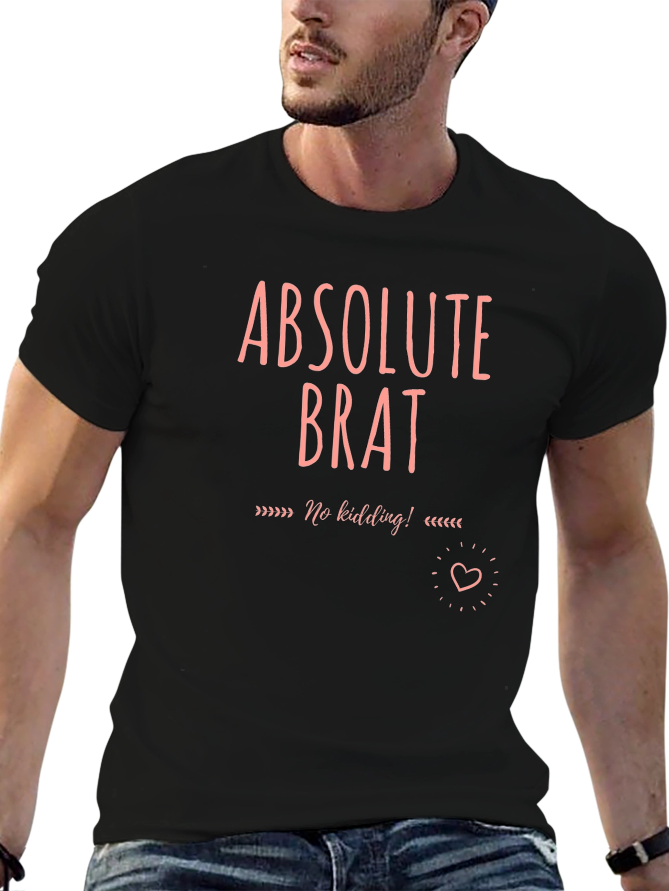 Absolute Brat Graphic Tee - Mens Black T-Shirt