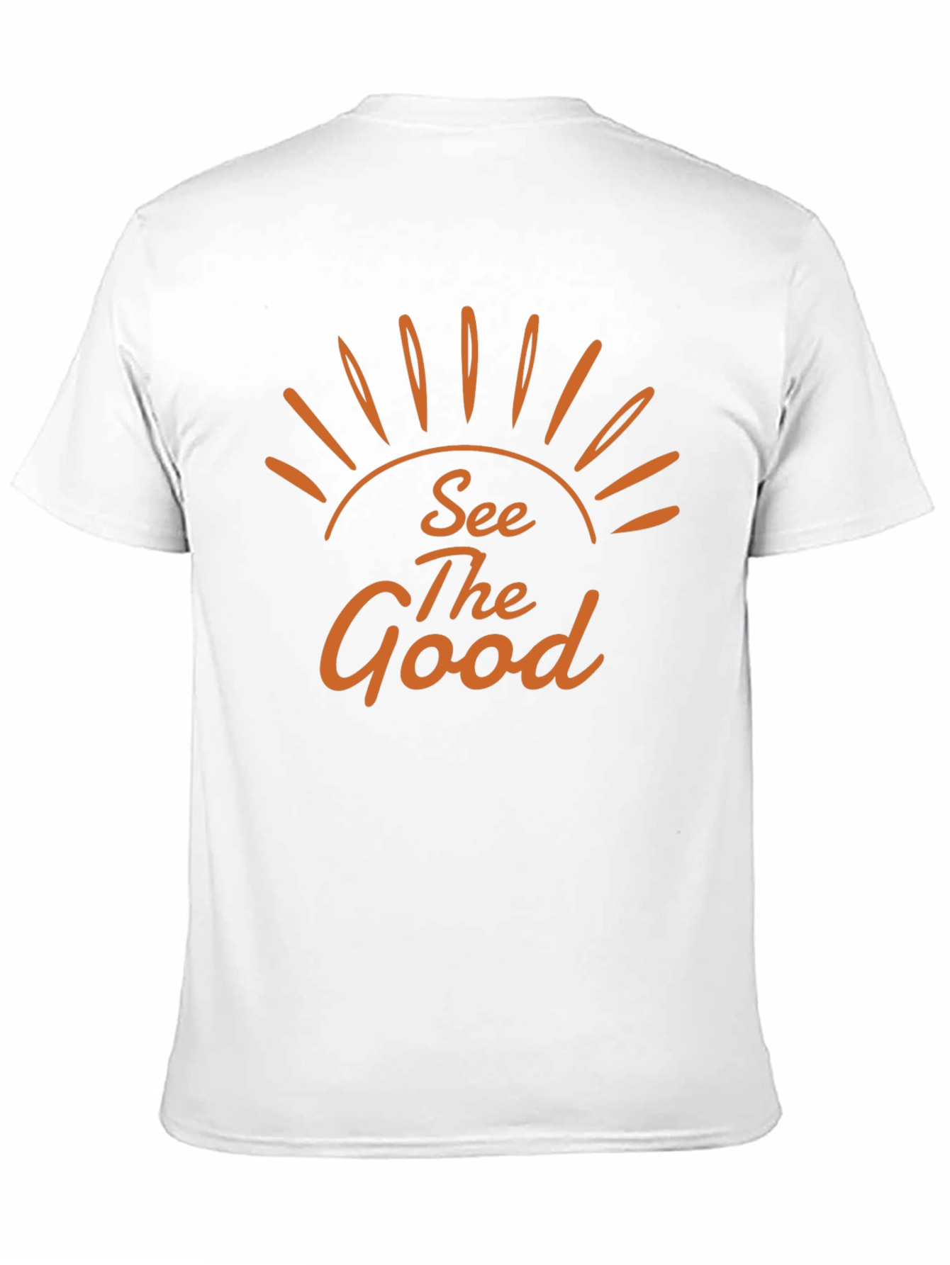 See The Good Graphic Tee - Black Cotton T-Shirt