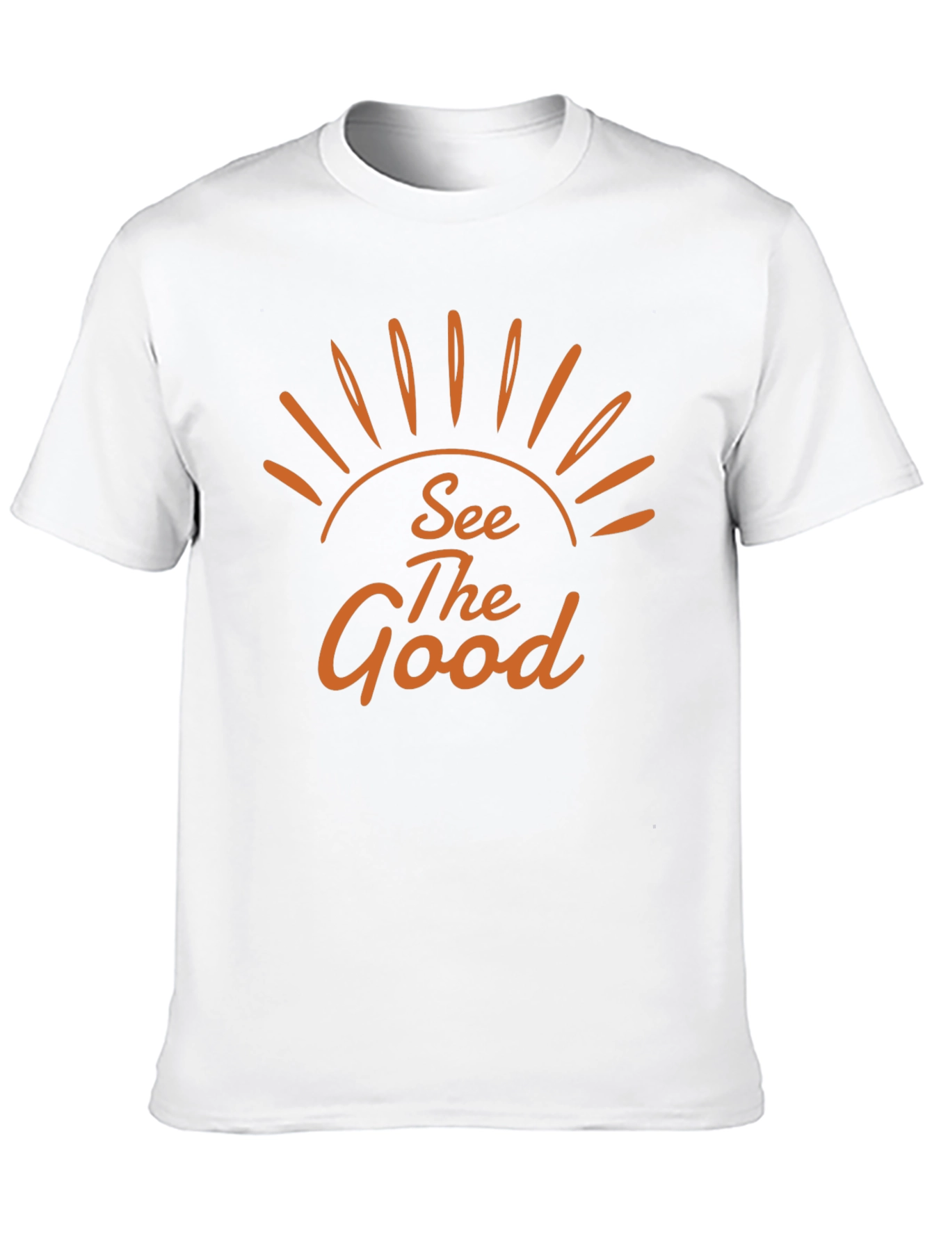 See The Good Graphic Tee - Black Cotton T-Shirt