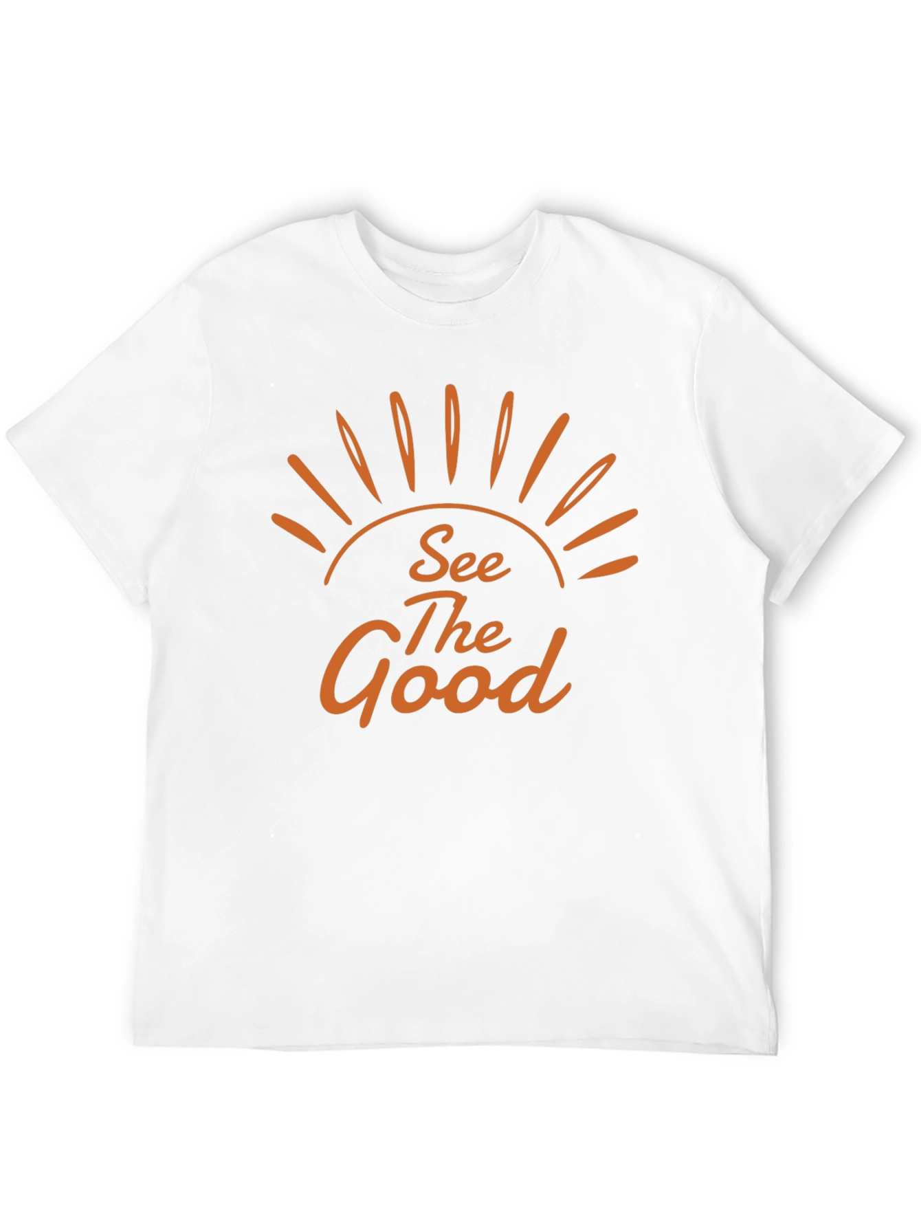 See The Good Graphic Tee - Black Cotton T-Shirt
