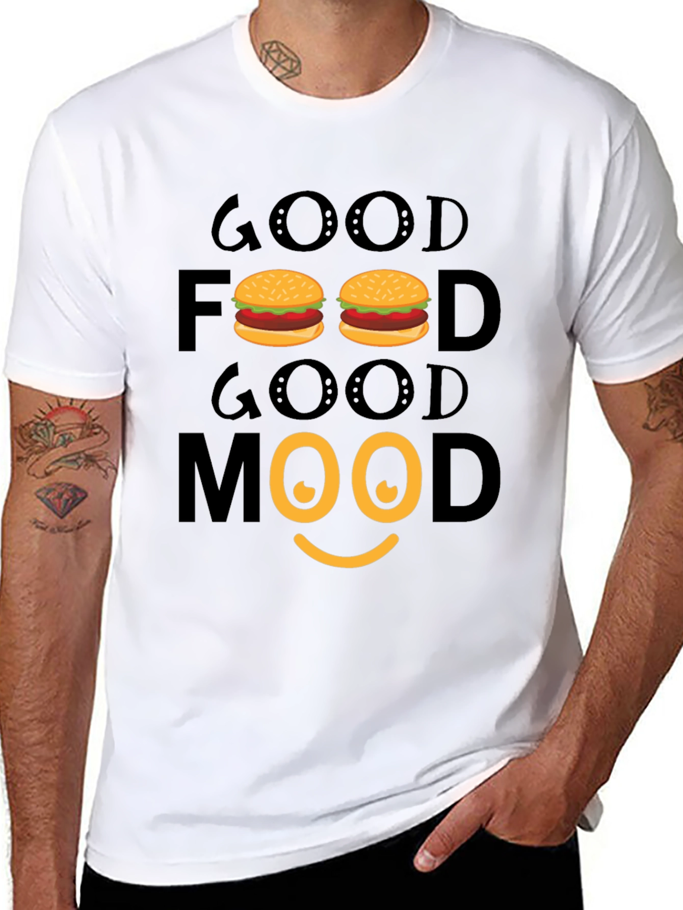 Good Food Good Mood Graphic Tee