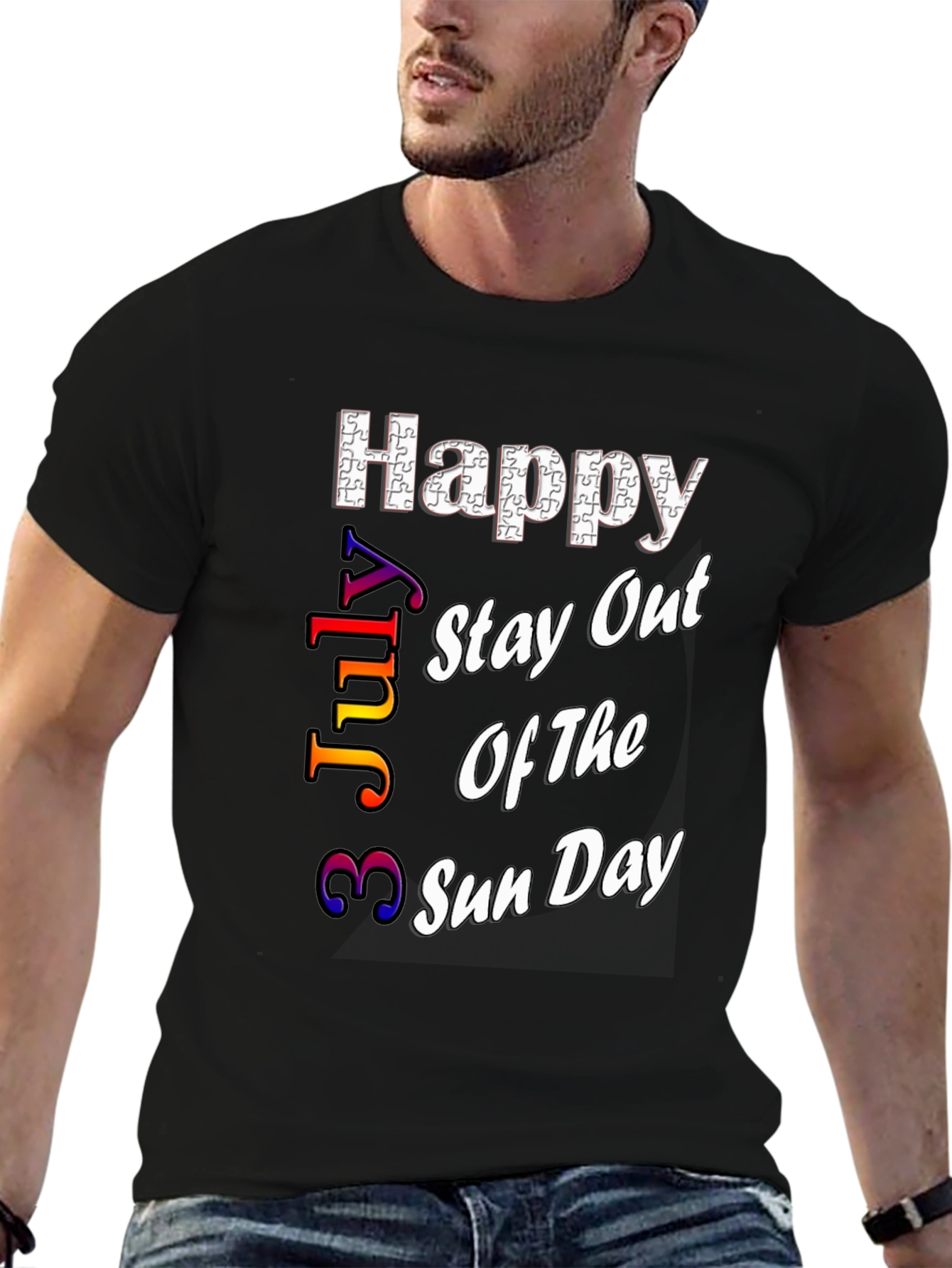 Happy July 3rd Sun Day T-Shirt