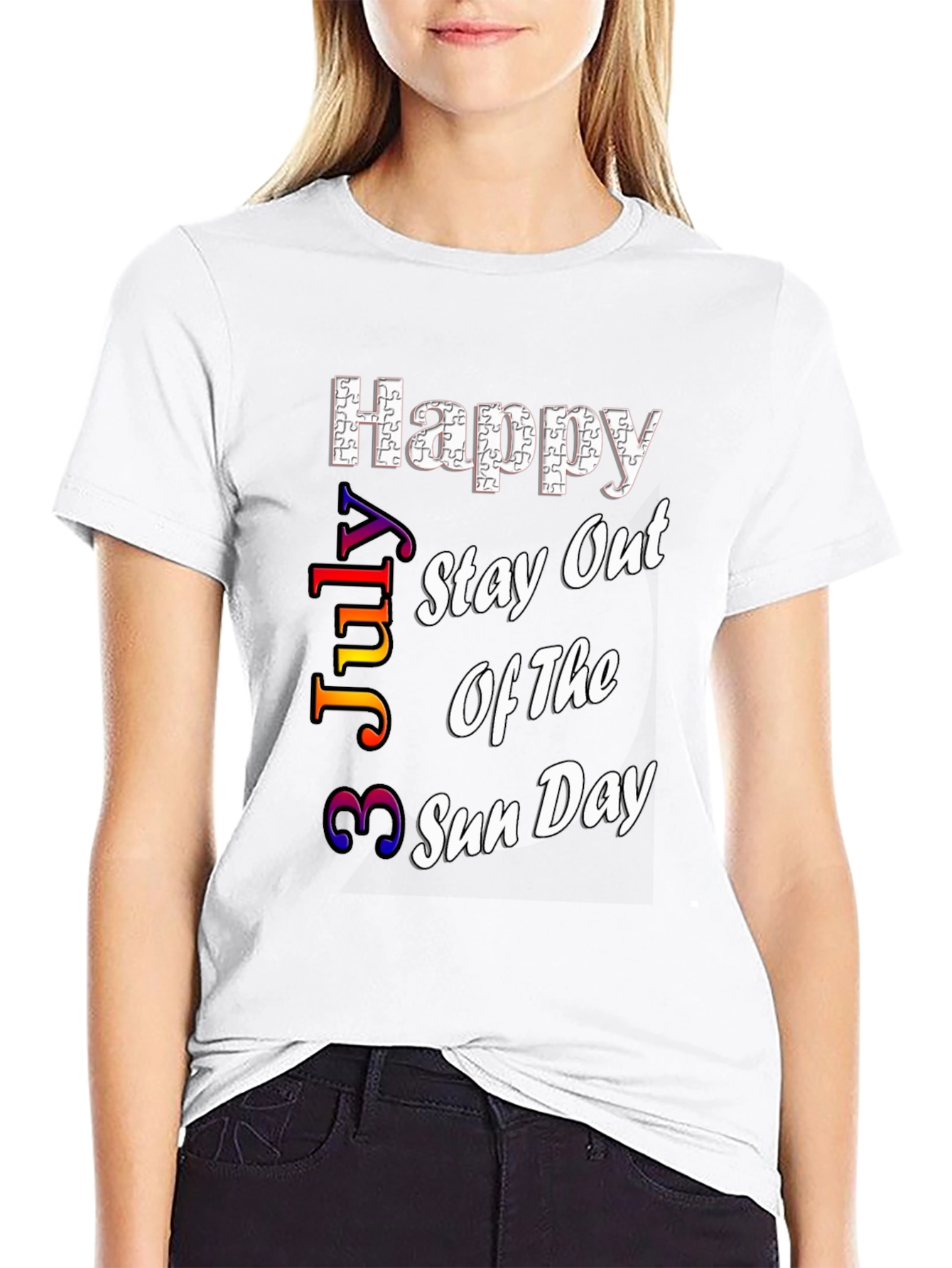 Happy July 3rd Sun Day T-Shirt