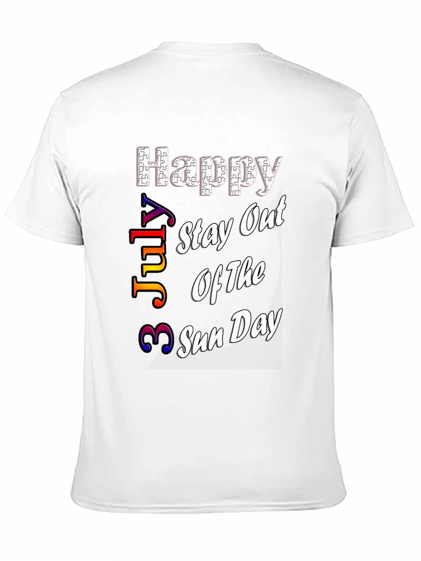 Happy July 3rd Sun Day T-Shirt