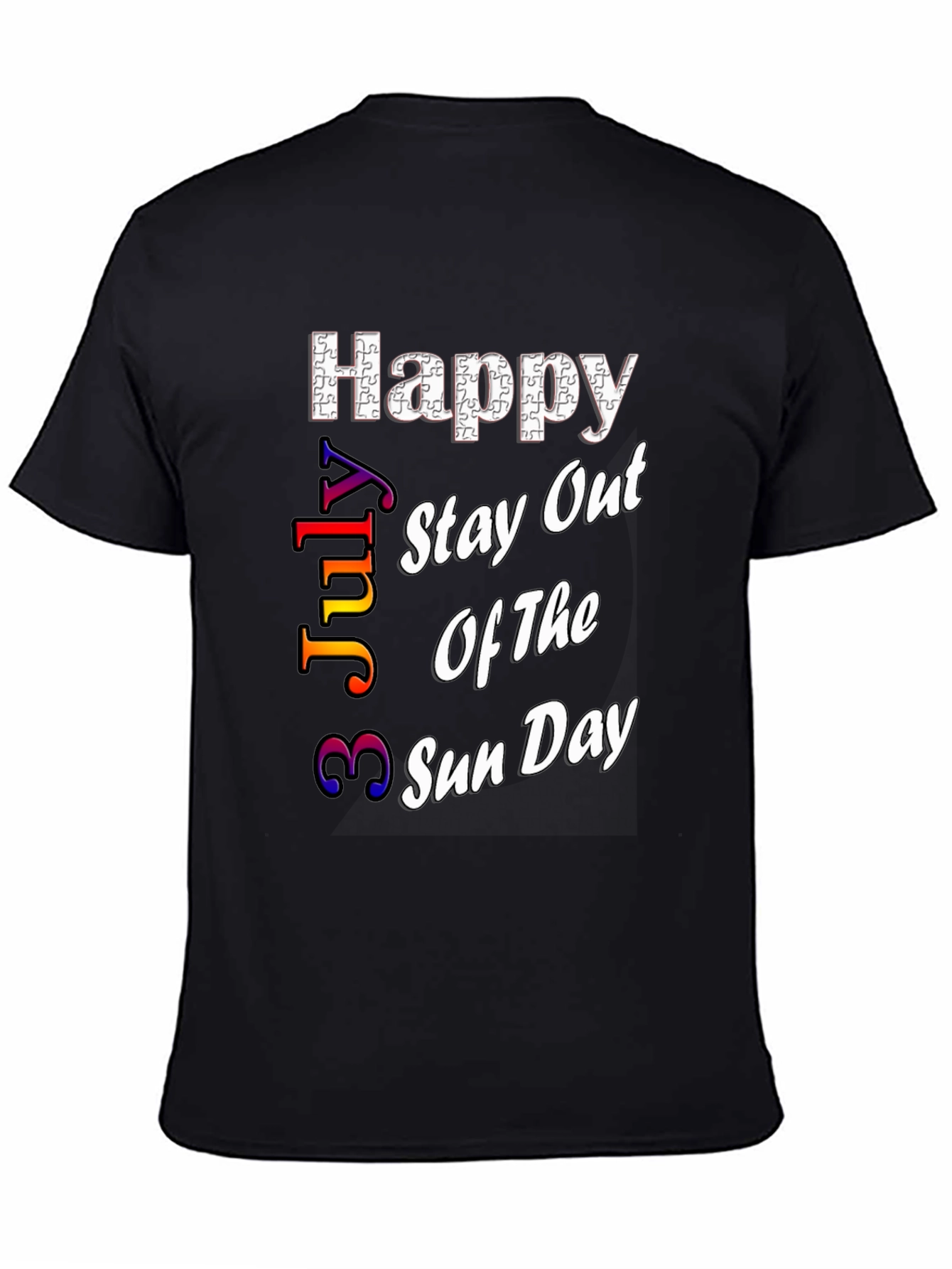 Happy July 3rd Sun Day T-Shirt