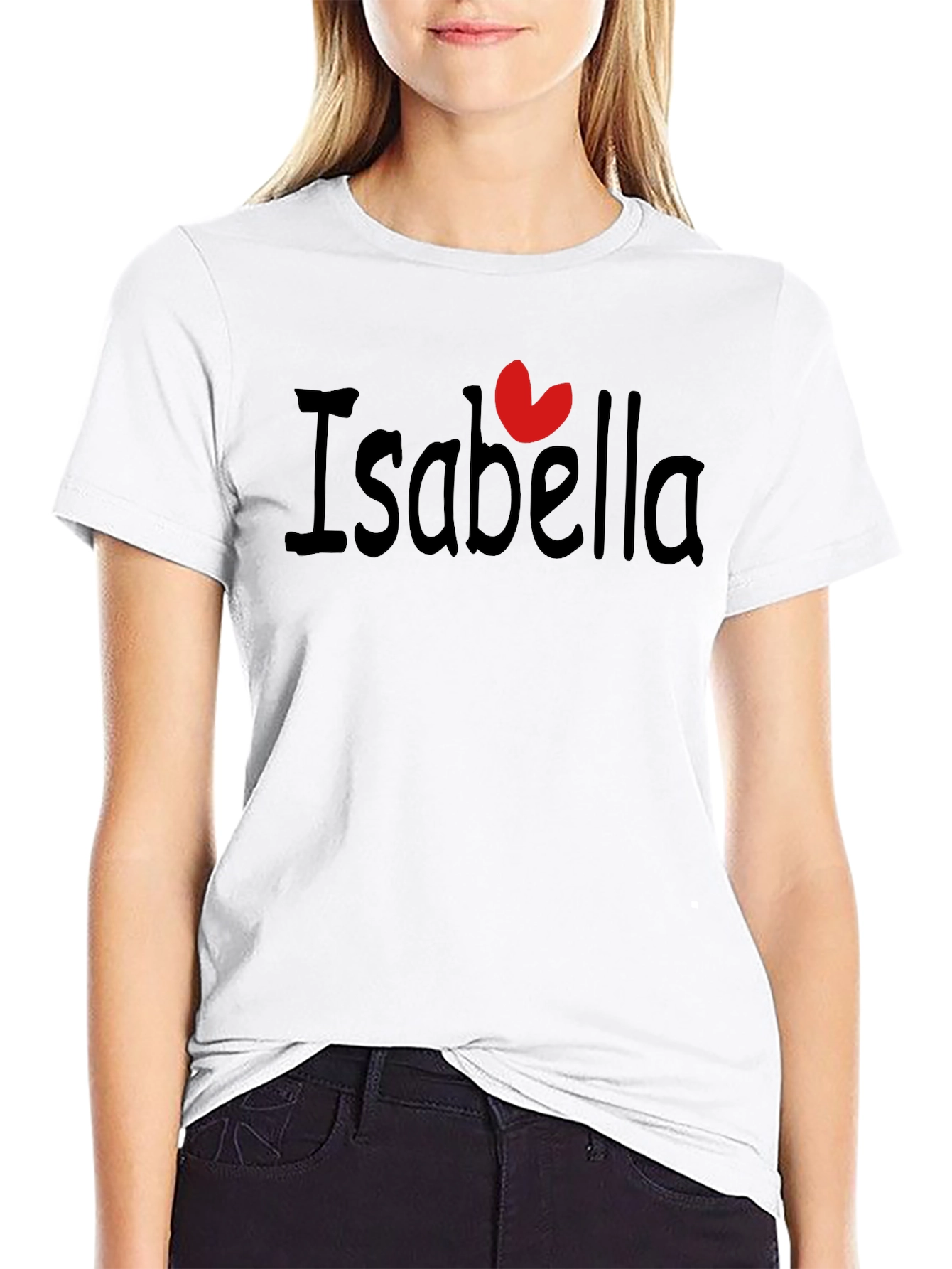 I Heart Isabella Black T-Shirt