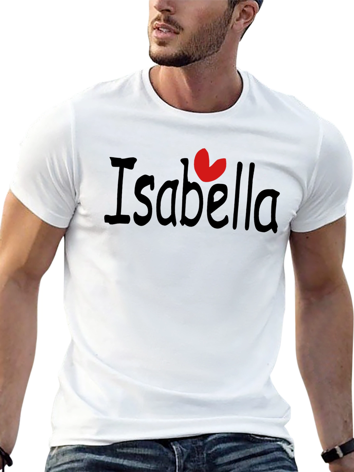 I Heart Isabella Black T-Shirt