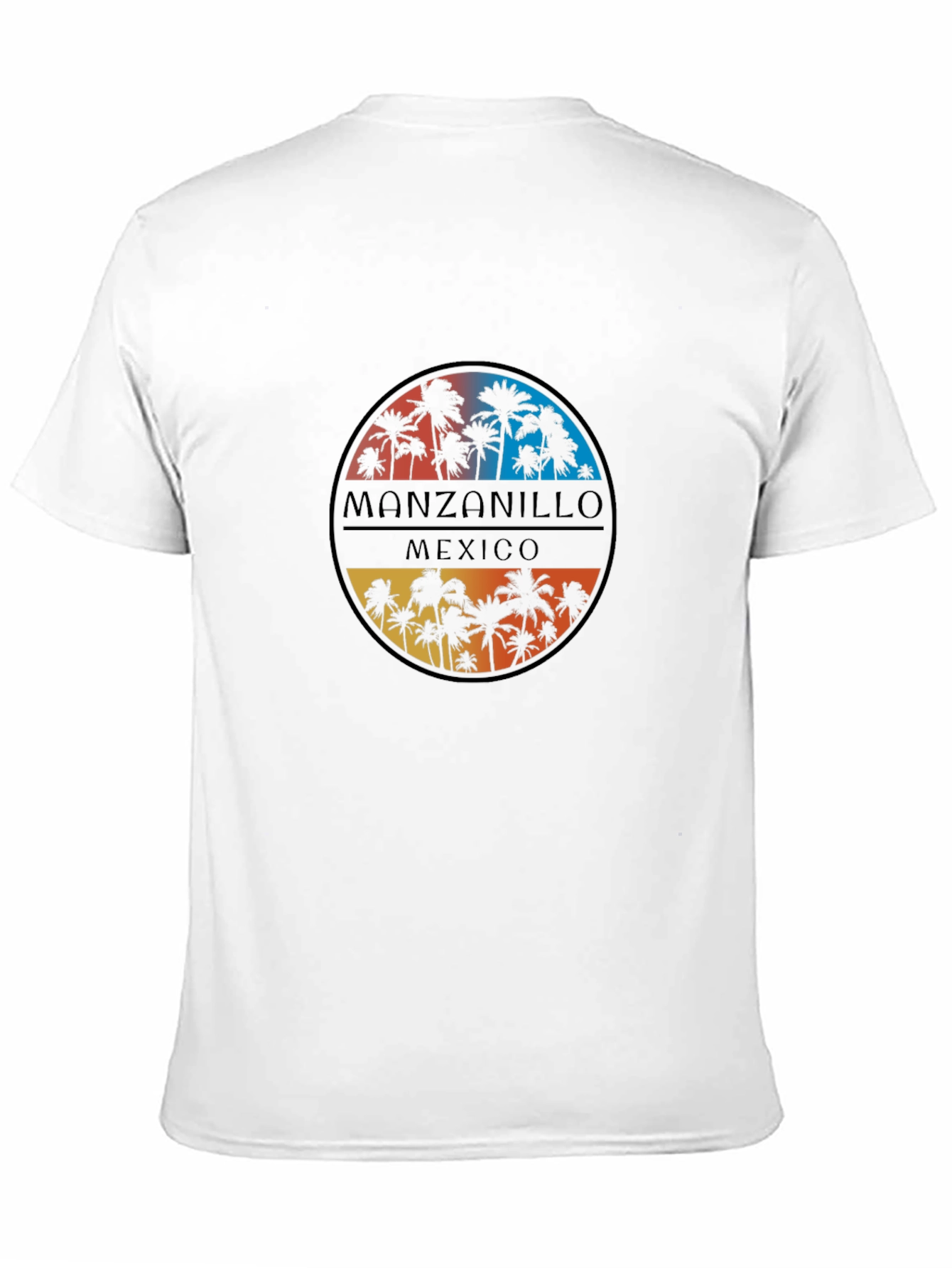 Manzanillo Mexico Palm Tree T-Shirt