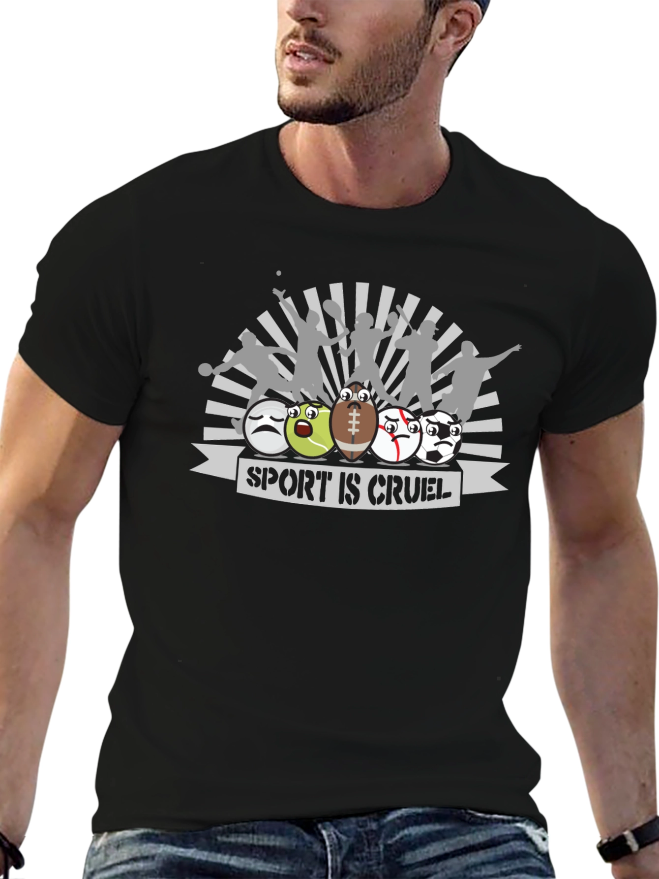 Sport Is Cruel Graphic T-Shirt