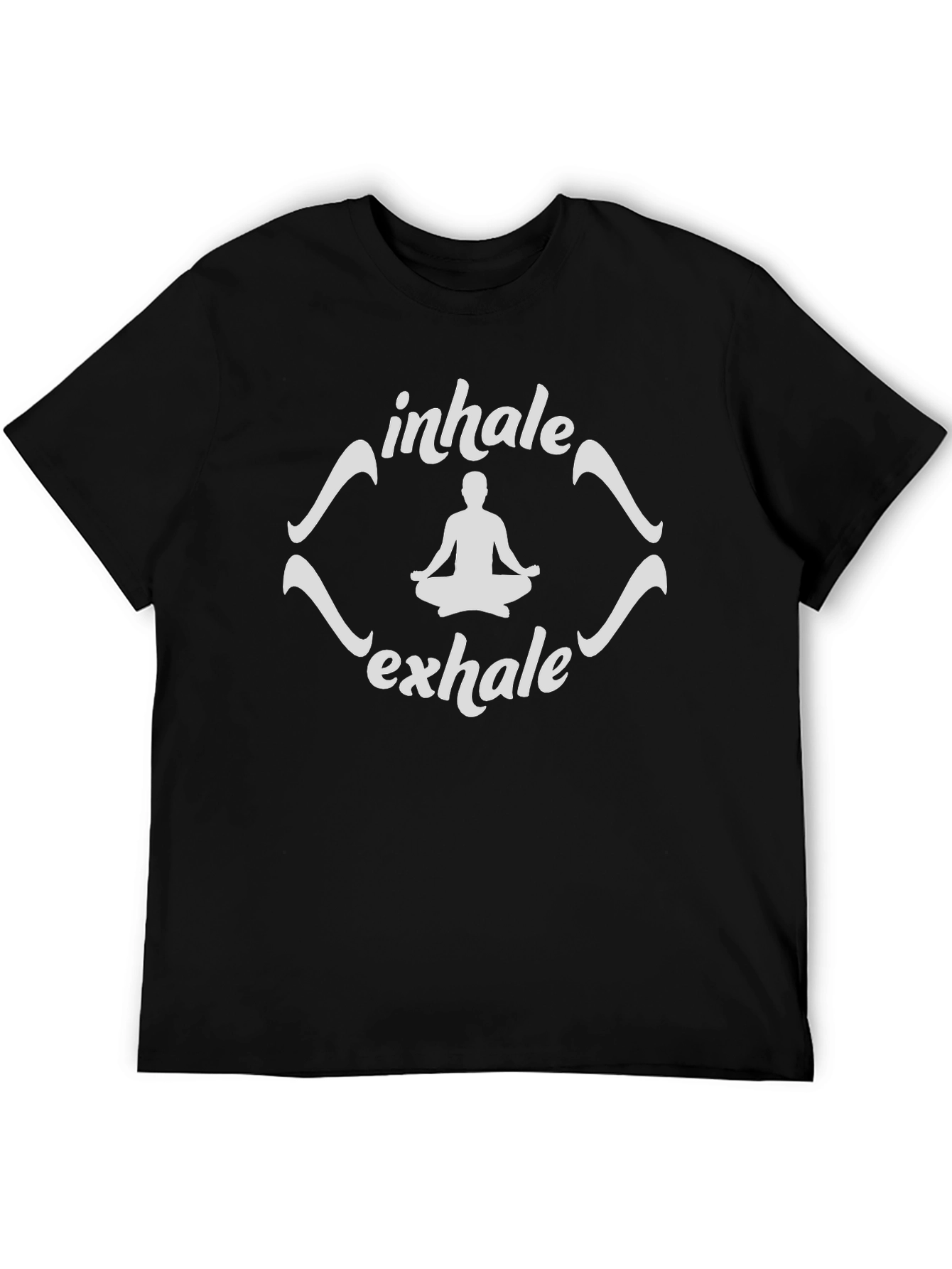 Inhale Exhale Yoga T-Shirt Meditation Tee