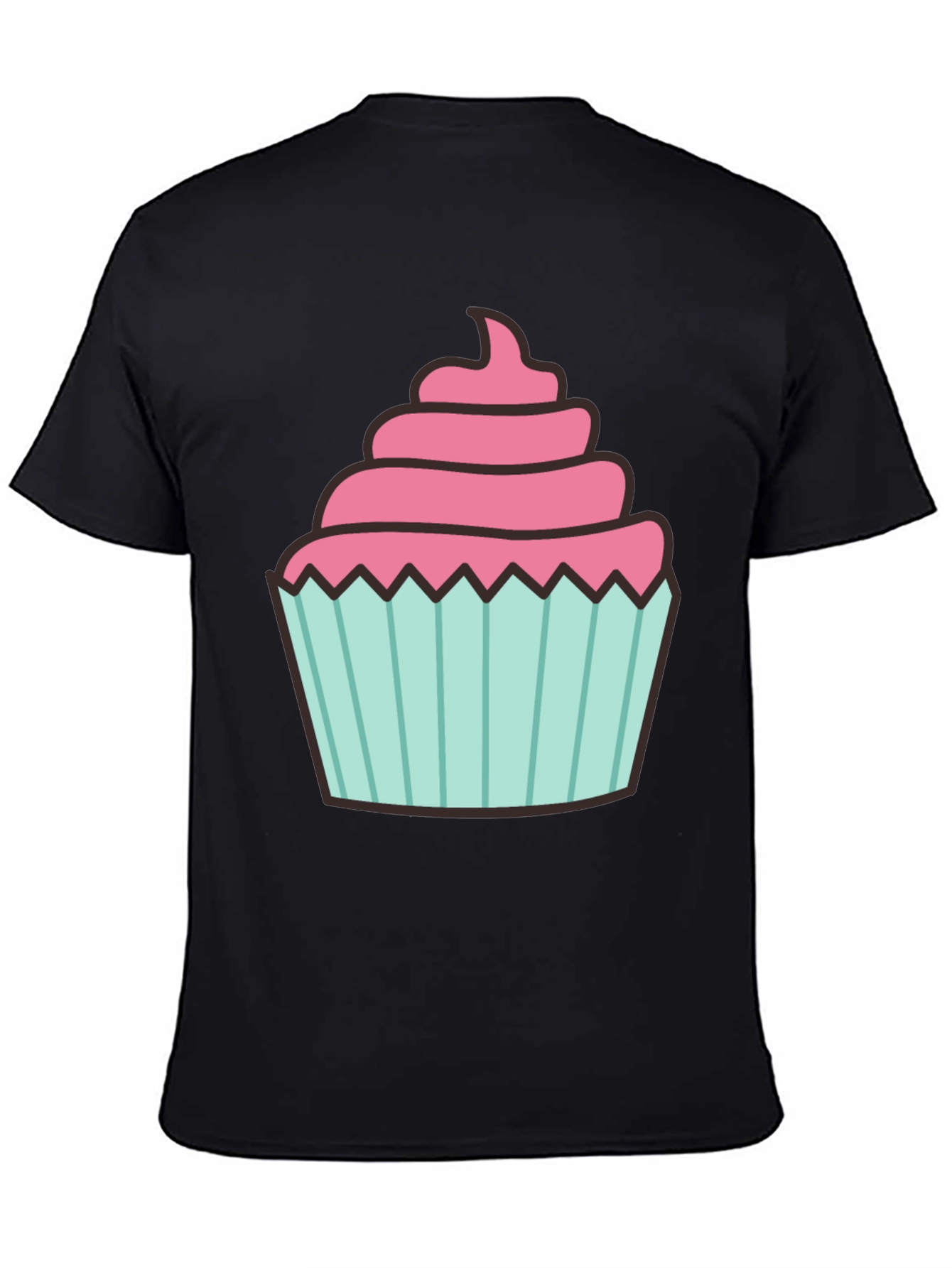Cupcake Graphic Tee - Sweet Treat Design