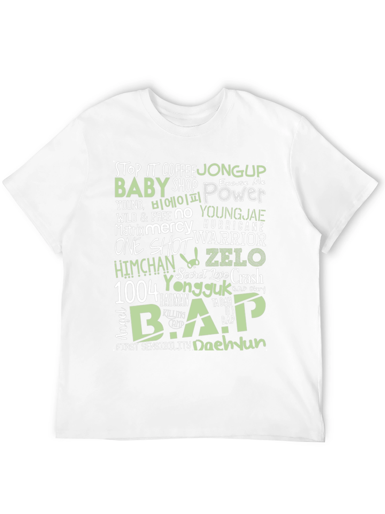 B.A.P K-Pop Graphic Print T-Shirt