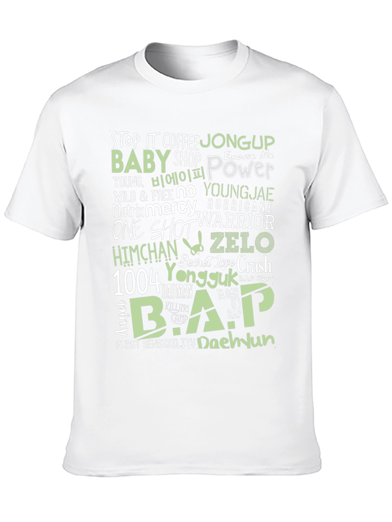 B.A.P K-Pop Graphic Print T-Shirt