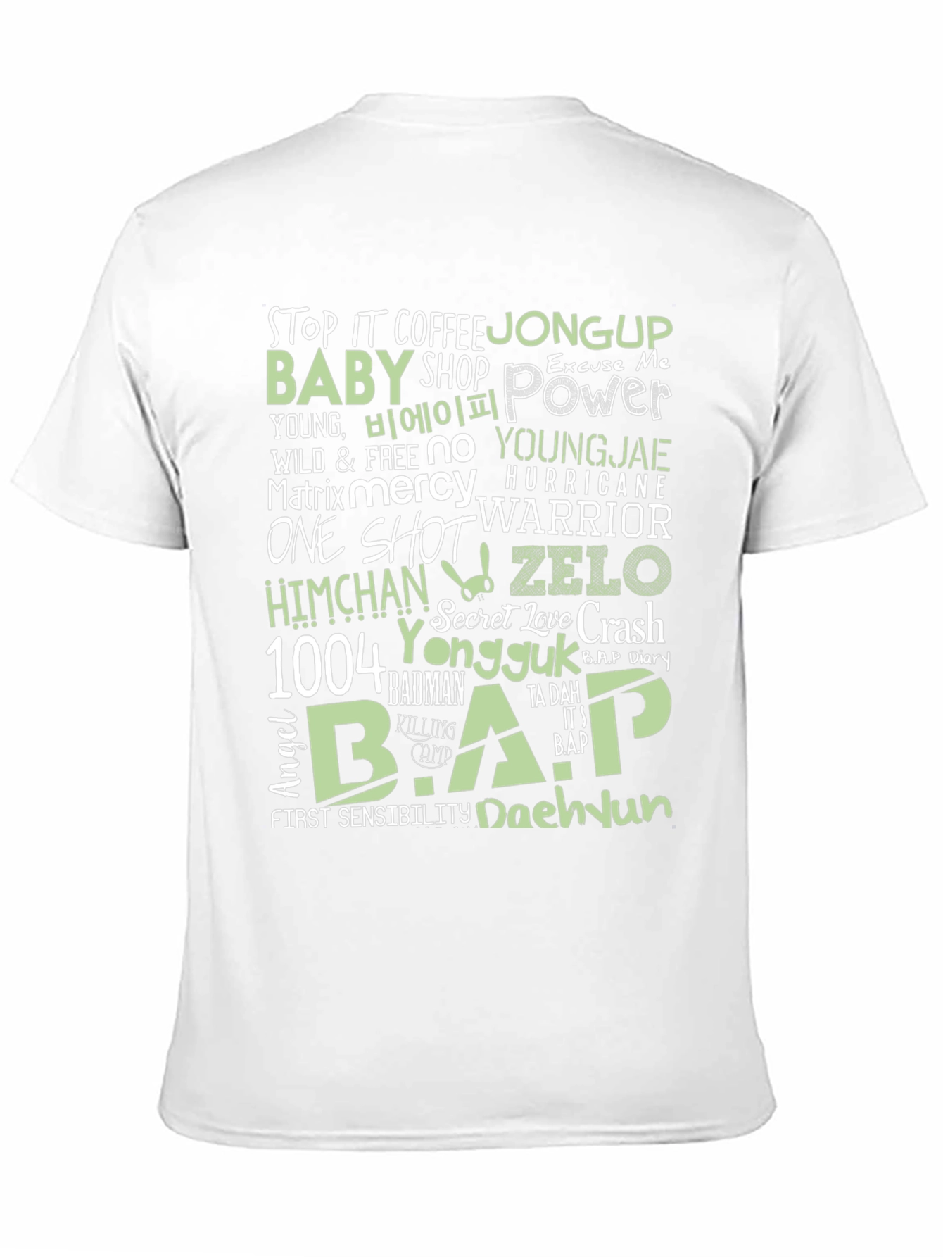 B.A.P K-Pop Graphic Print T-Shirt