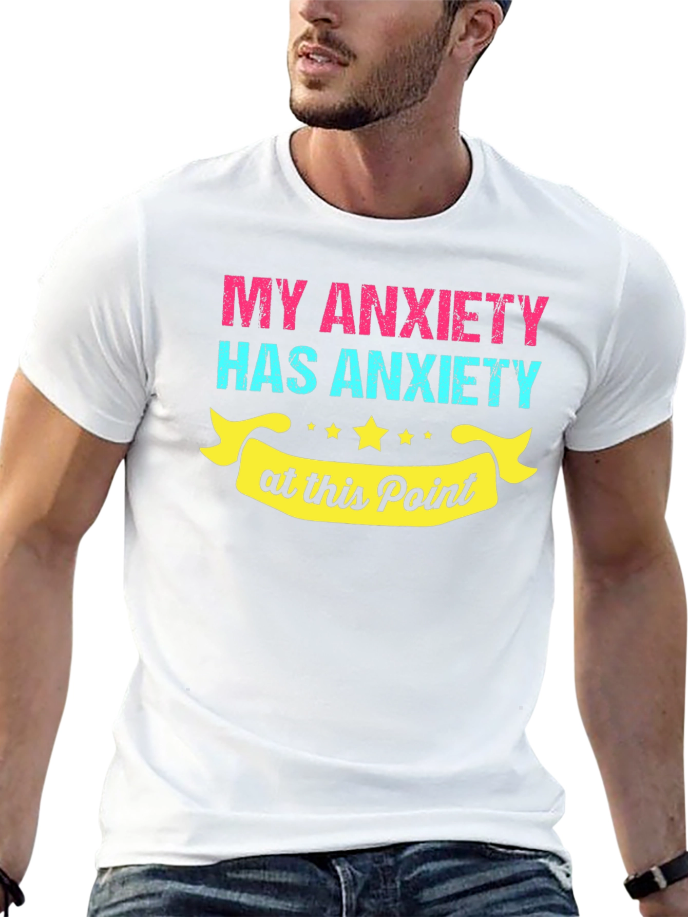 Anxiety T-Shirt - Humorous Graphic Tee