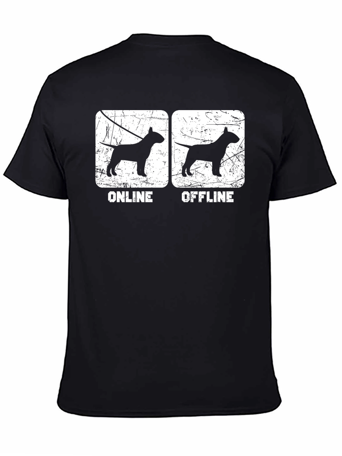 Online Offline Dog Lover T-Shirt