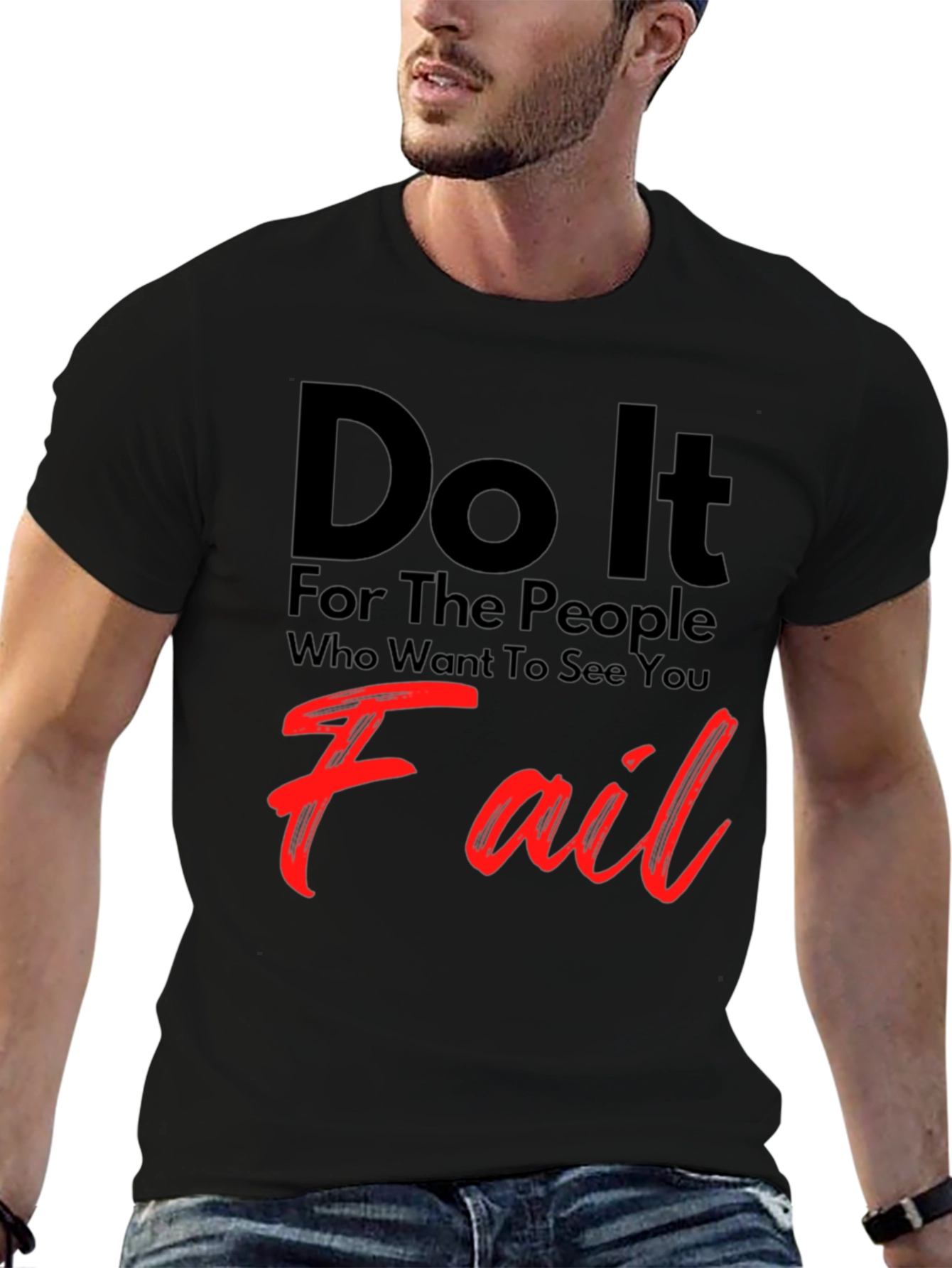 Do It For The People T-Shirt Motivational Tee
