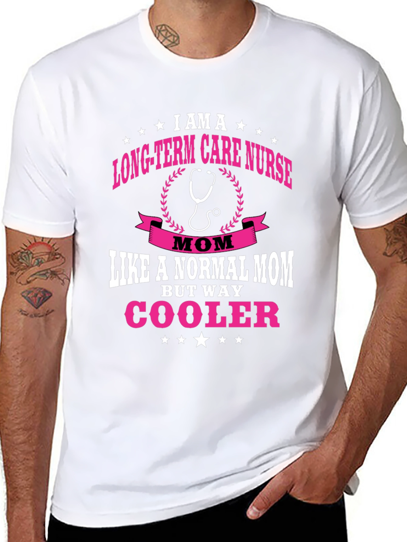 Long-Term Care Nurse Mom T-Shirt