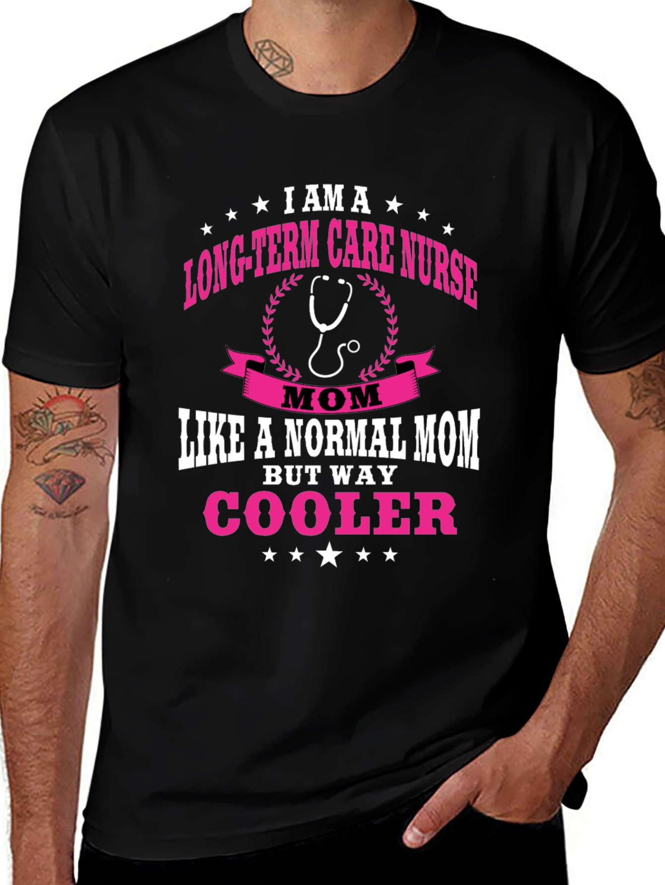 Long-Term Care Nurse Mom T-Shirt