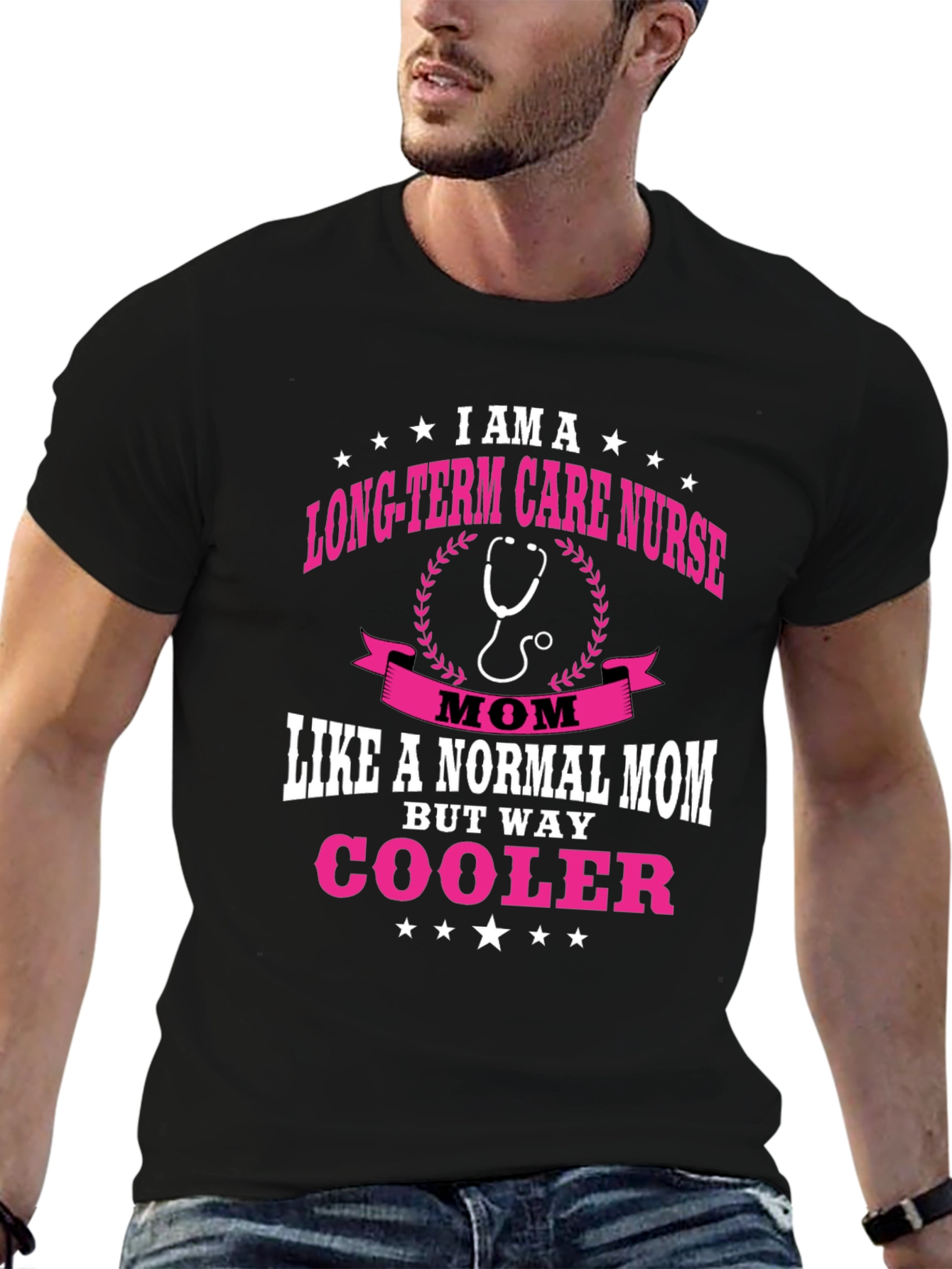 Long-Term Care Nurse Mom T-Shirt