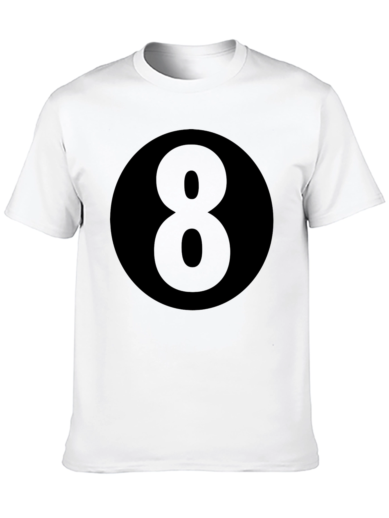 8 Ball Graphic Tee - Classic Black T-Shirt
