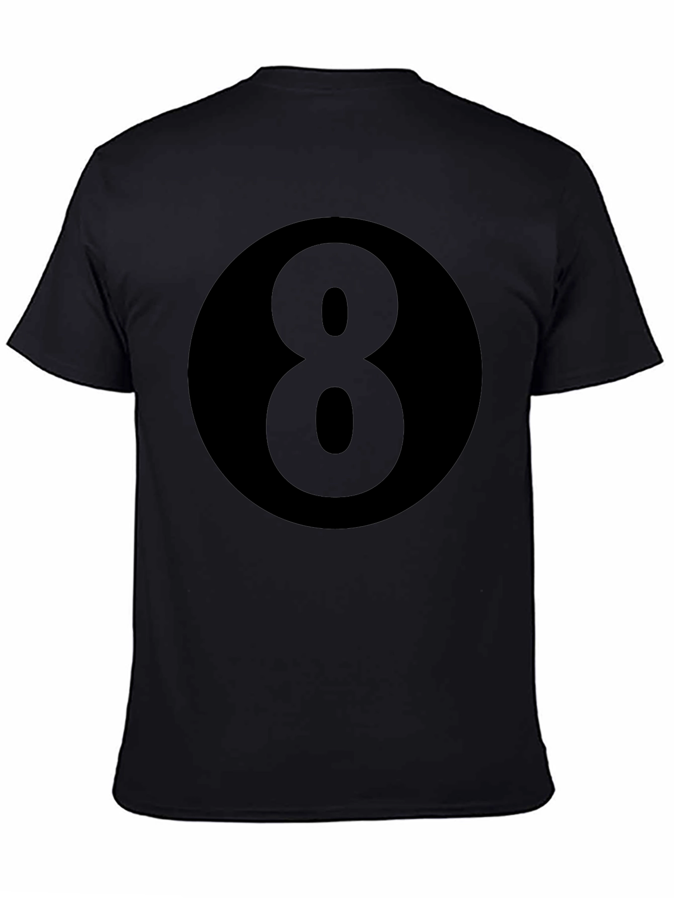 8 Ball Graphic Tee - Classic Black T-Shirt