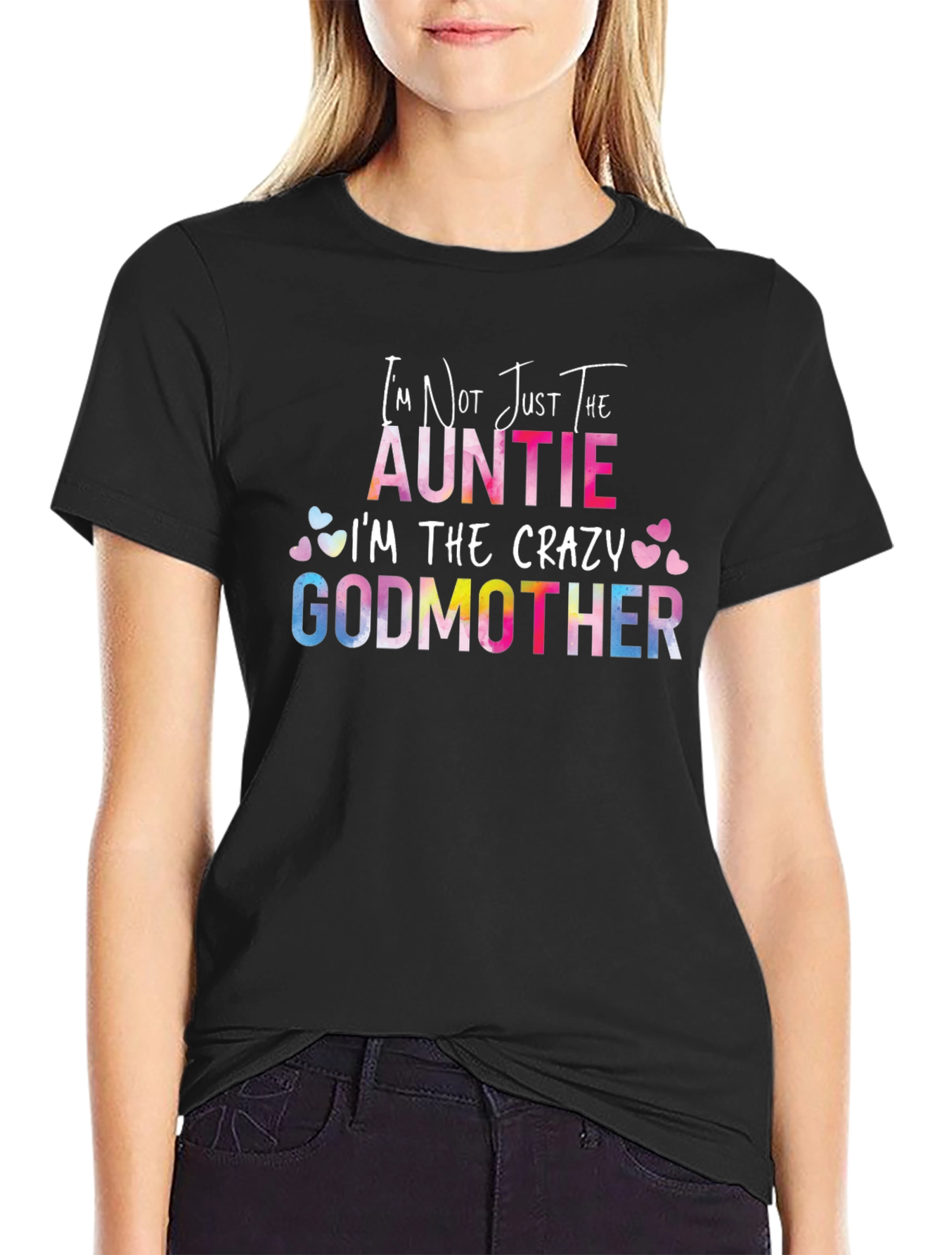 Crazy Godmother T-Shirt - Fun Auntie Tee