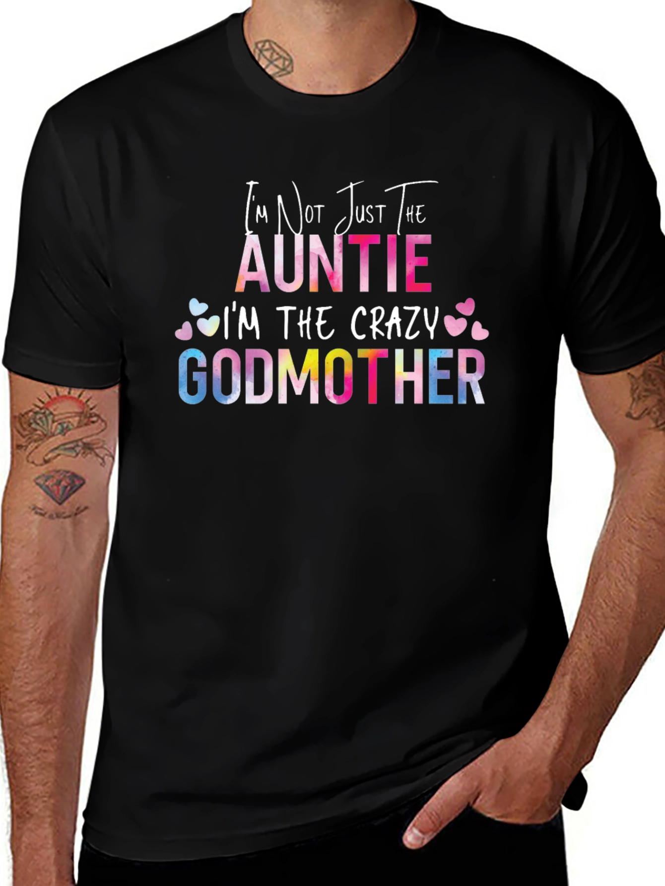 Crazy Godmother T-Shirt - Fun Auntie Tee